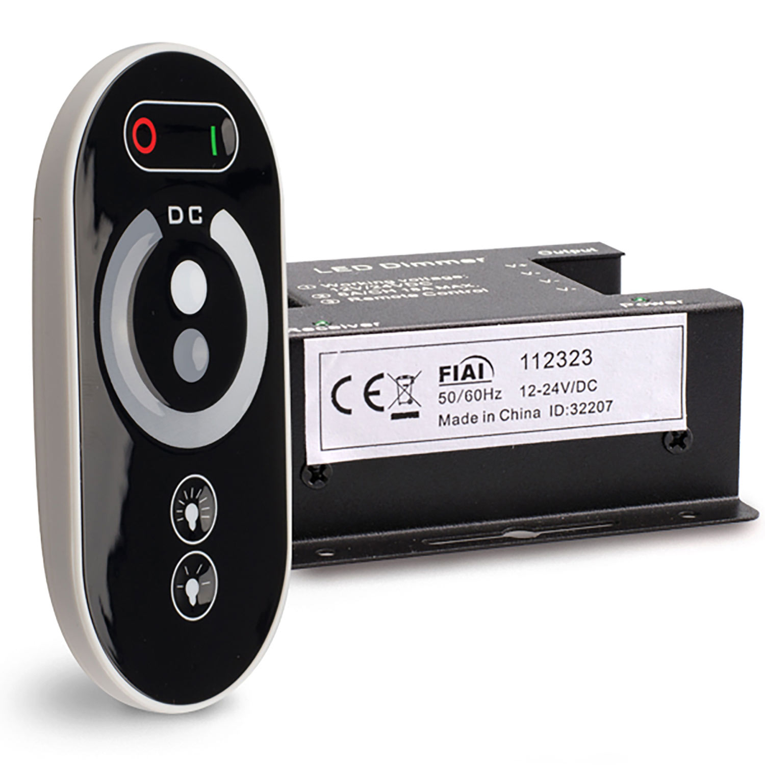 ISOLED Wireless touch LED PWM-Dimmer 1 Kanal 12-24V DC 9A