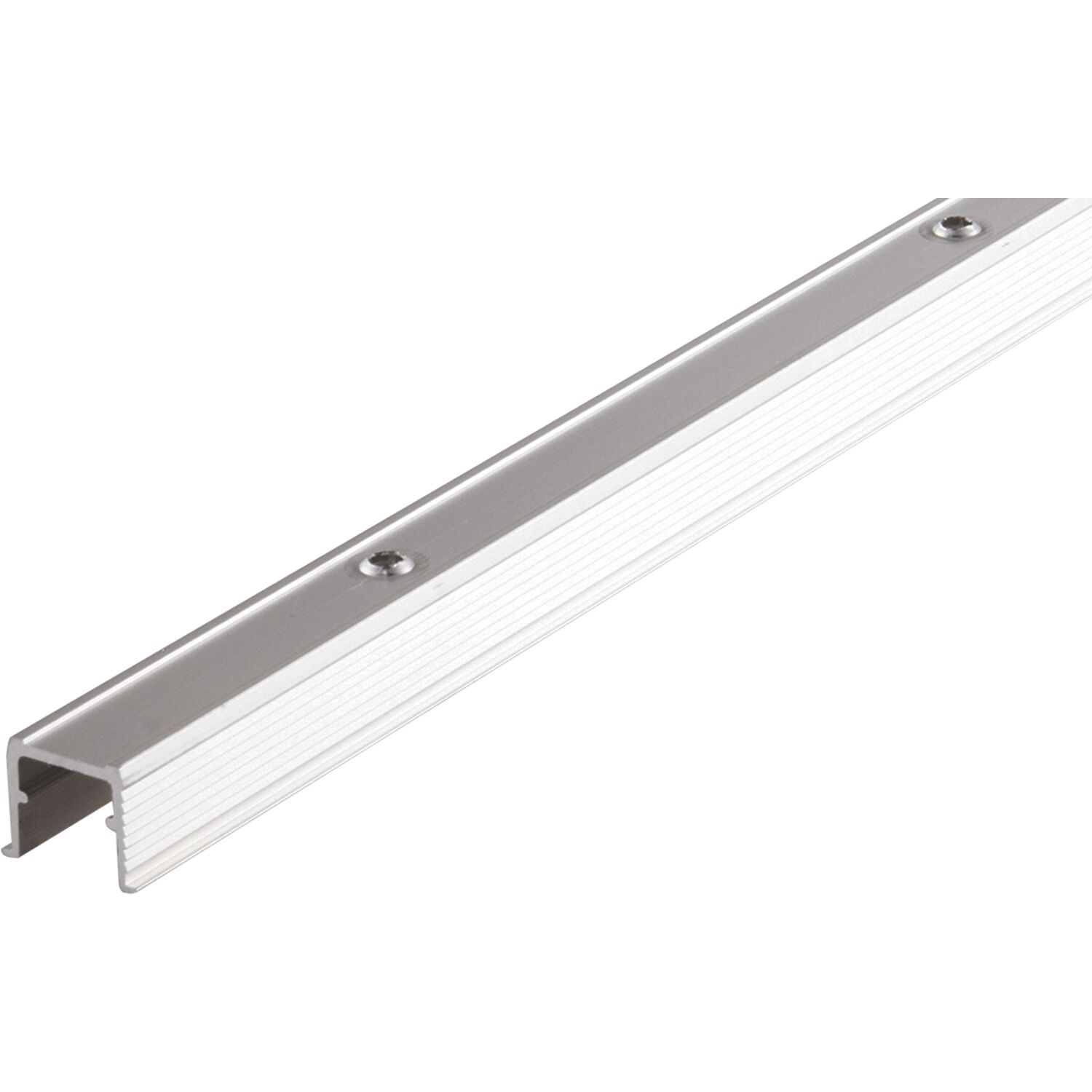 HAWA Regal/Combino H/GR Einfachführungsschiene gelocht auf Maß, Alu eloxiert (250 mm)
