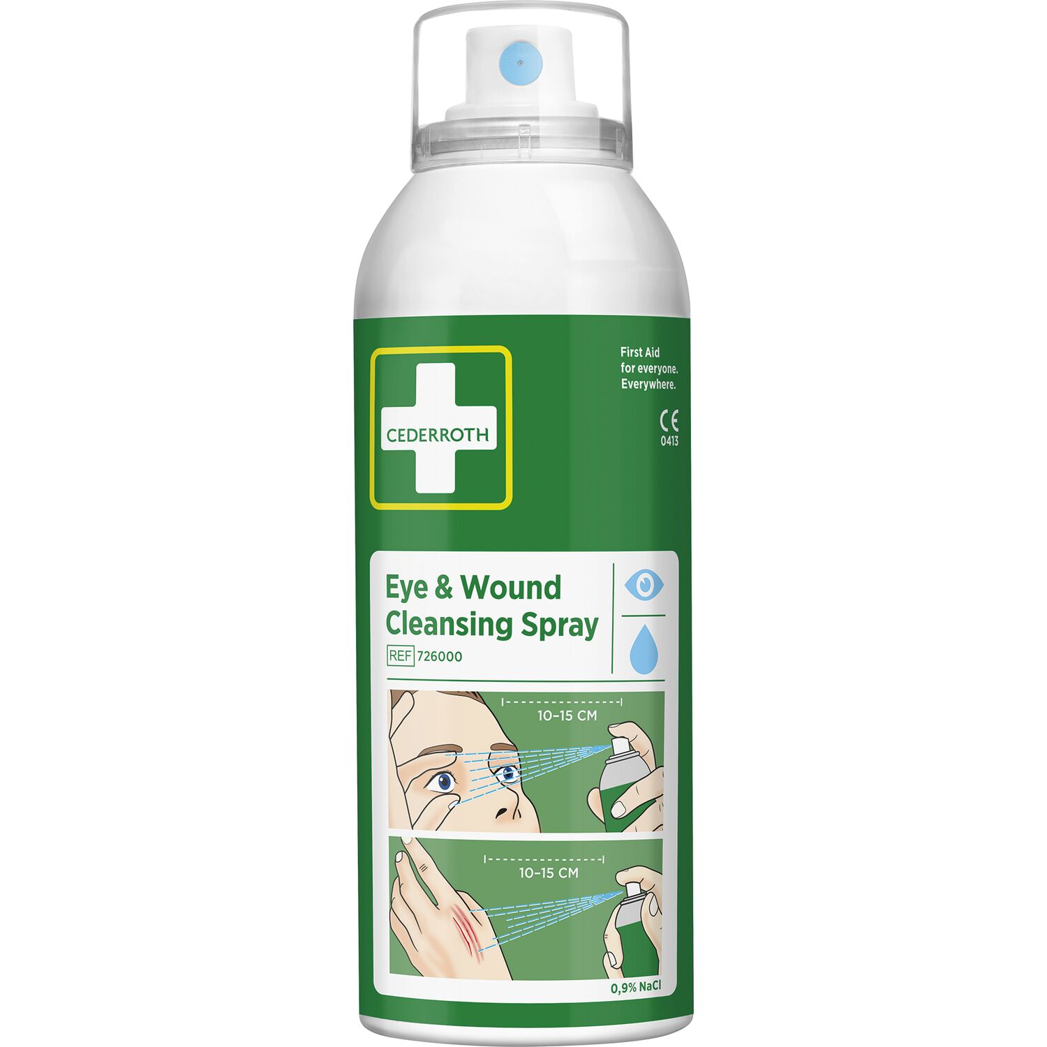 Cederroth Augen- und Wundreinigungsspray 150 ml