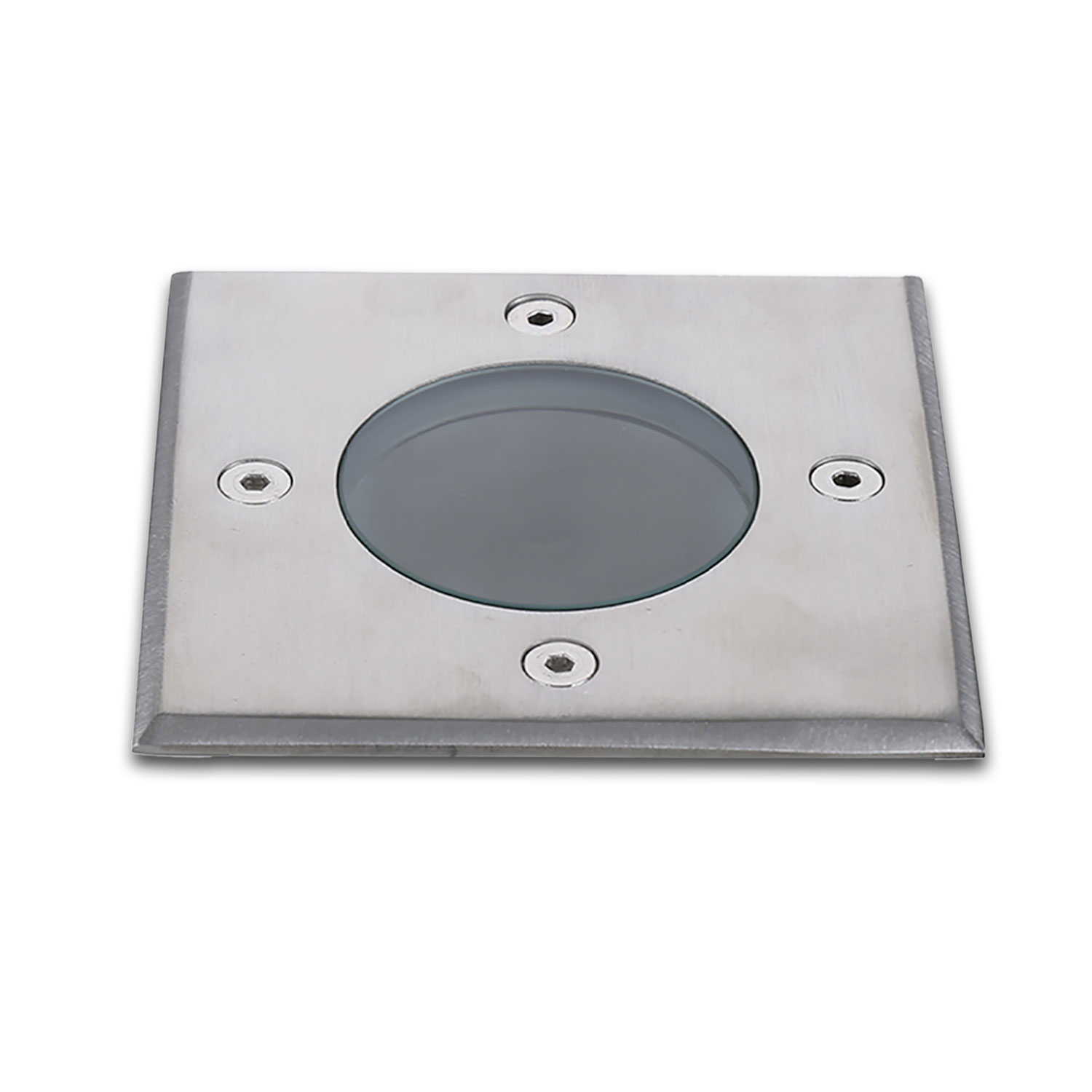ISOLED Bodeneinbaustrahler für GU10 Spots eckig IP67 exkl. Leuchtmittel