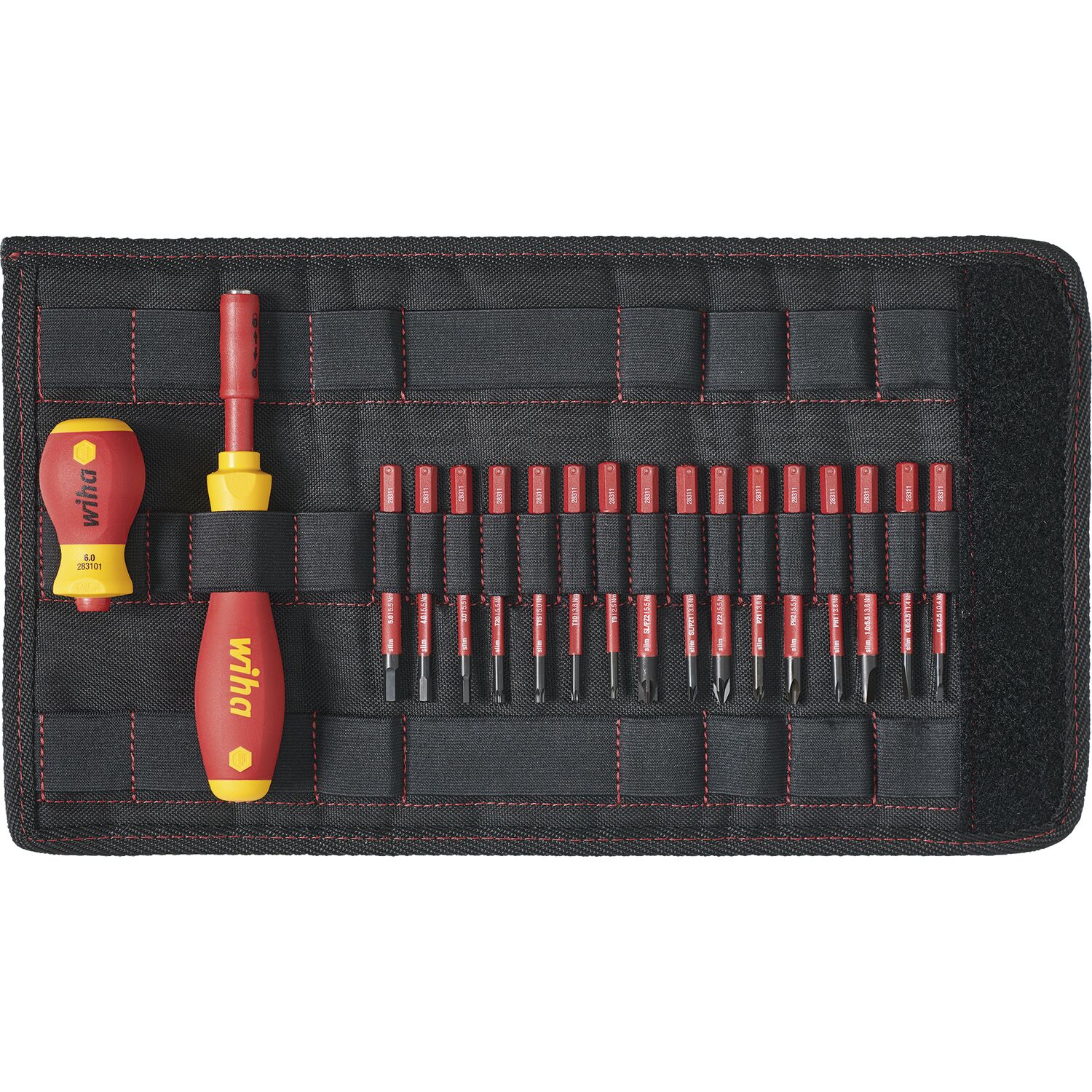 wiha Bit-Satz slimVario® VDE 19-teilig