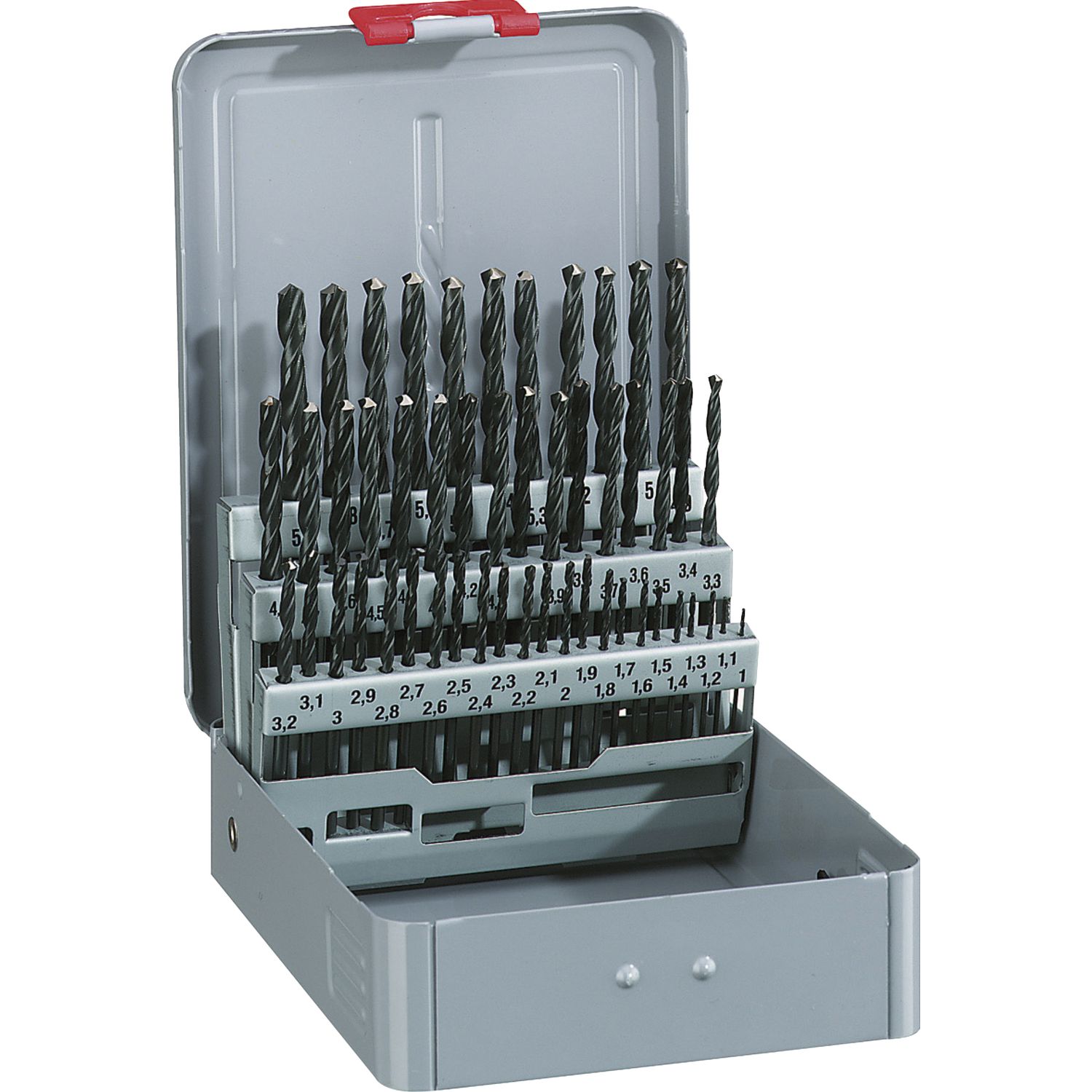 Maykestag Bohrer-Kassette DIN338RN HSS ø 1-5,9 mm 50-teilig