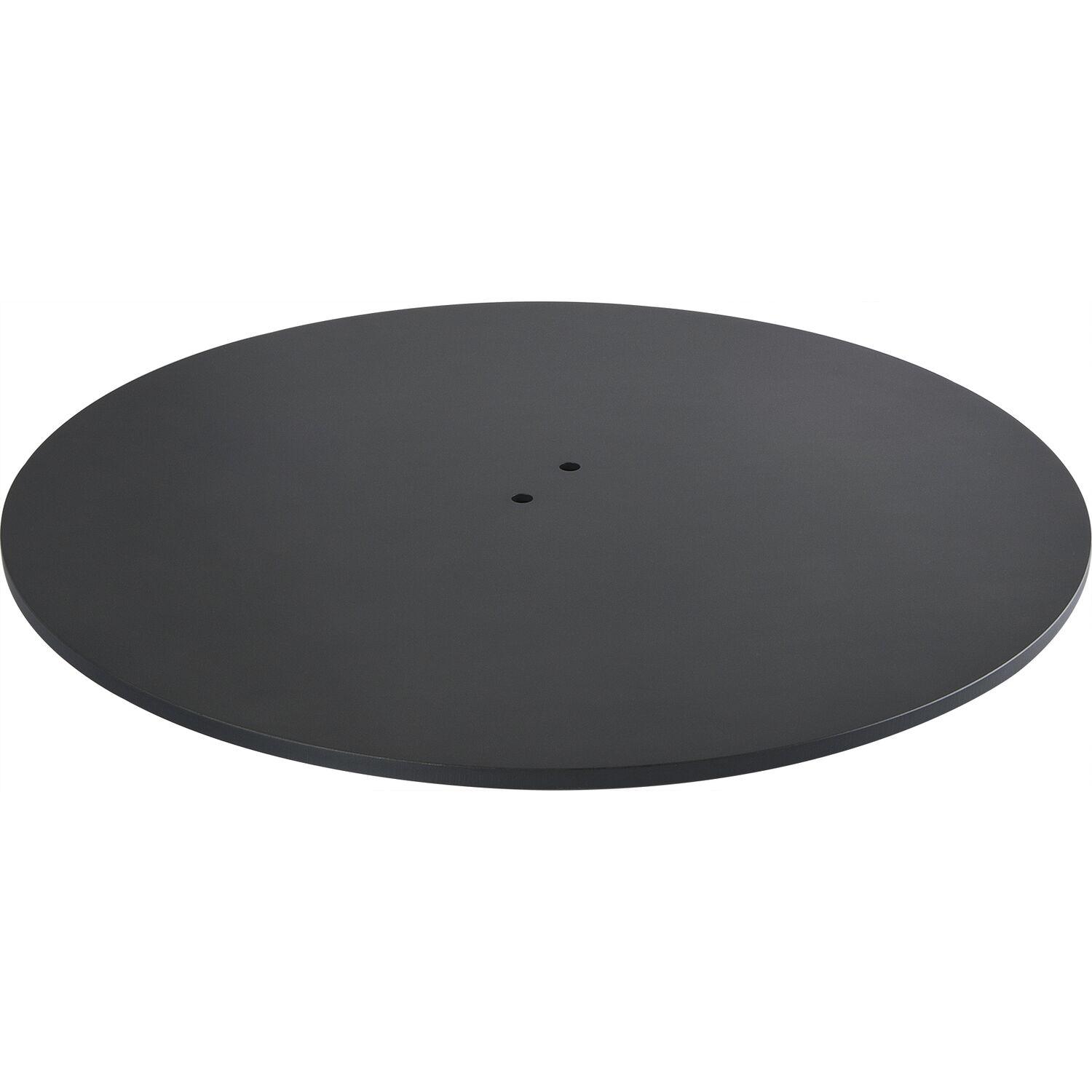 Simausrom Bodenplatte Jaco DM 450 mm Schwarzstahl schutzlackiert