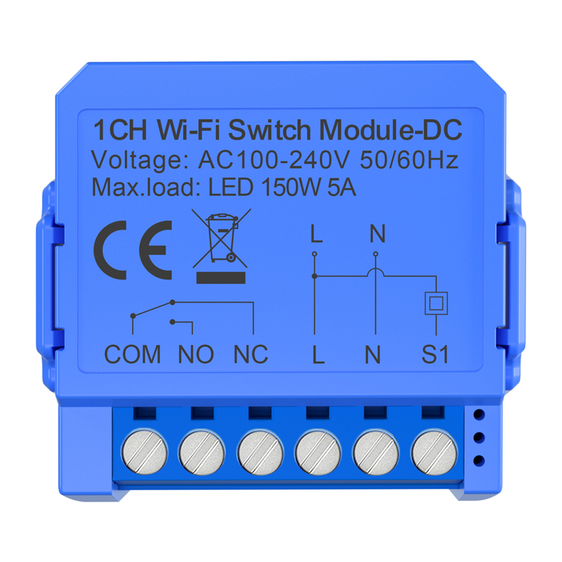 Avatto Intelligent 1kanal WiFi Schaltmodul mit potentialfreiem Kontakt