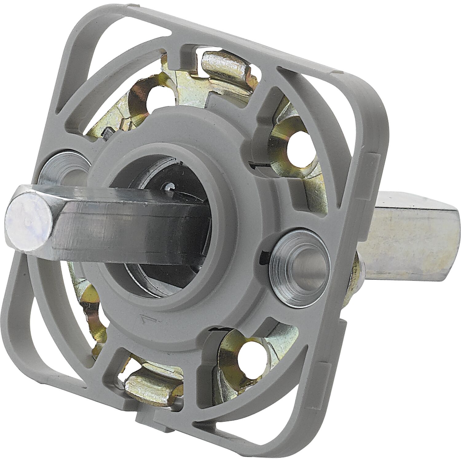 Hoppe HOPPE Montagemodul UP52/RFL eckig, Vierkant 10/62 mm, Stahl aluminiumfarbig