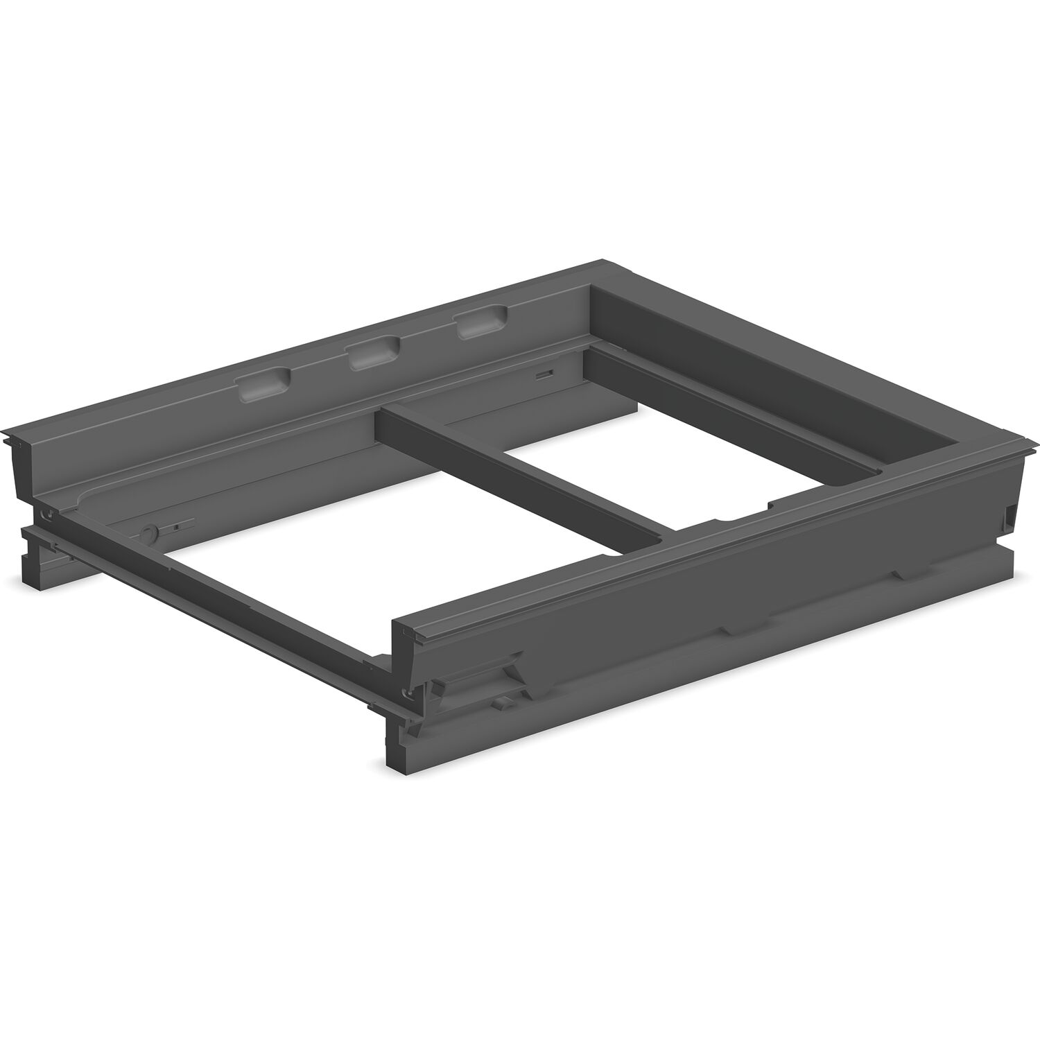 ninka Hängerahmen eins2fünf SERVO-DRIVE uno Korpusbreite 450mm Dunkelgrau