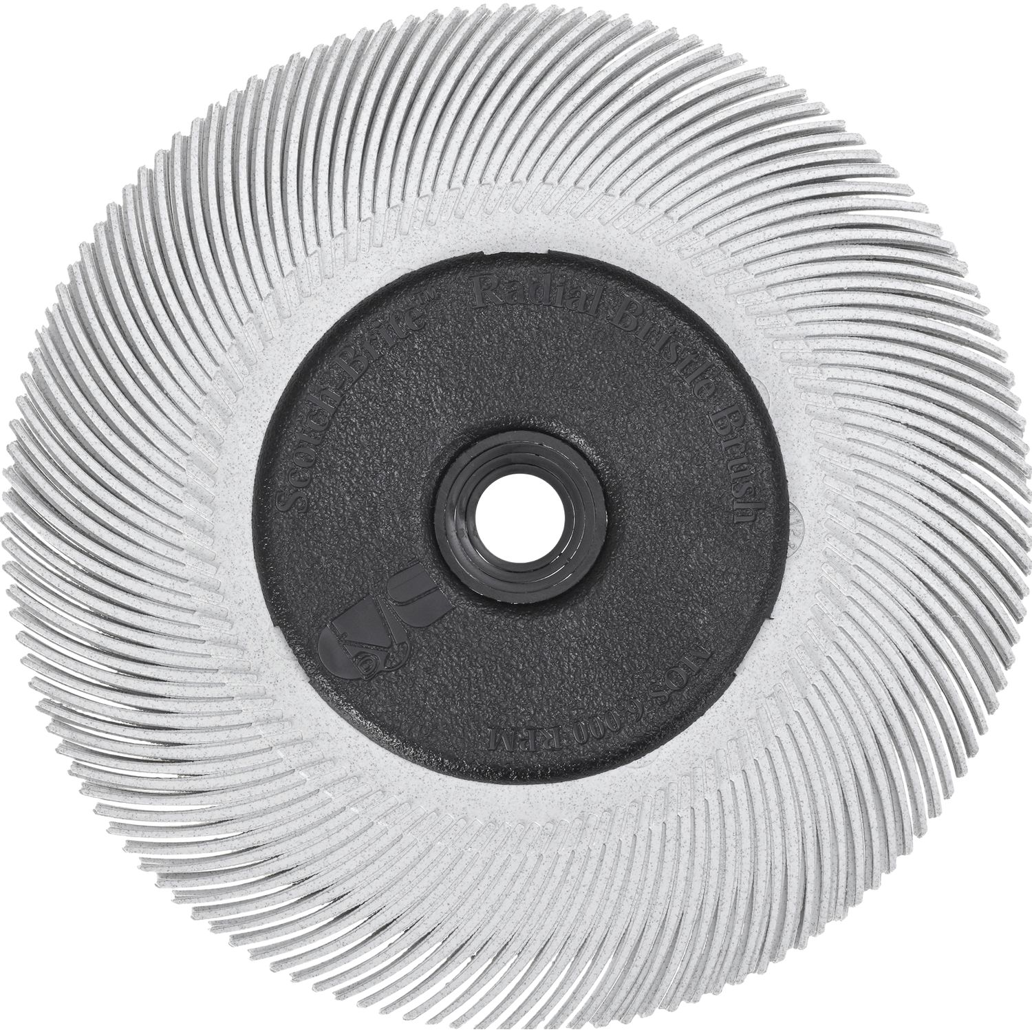 3M Radiale Bürste BB-ZB Typ C ø 150 mm Aufnahme 12 mm Farbe weiß Korn 120