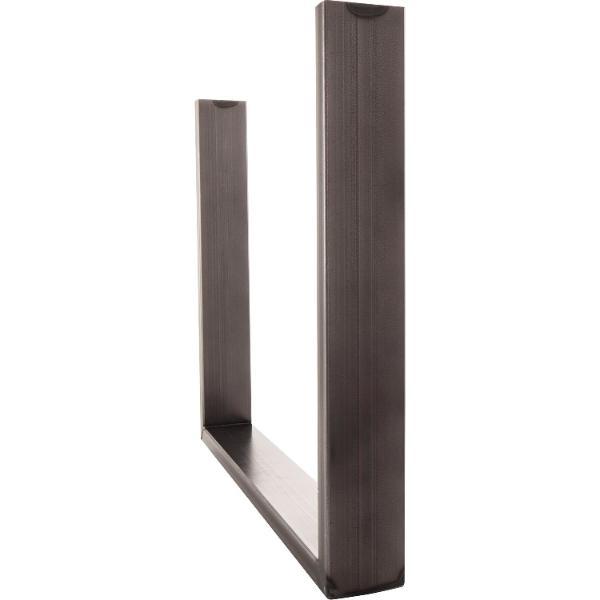 Simausrom Bankkufe Regular Slim 412 mm Schwarzstahl schutzlackiert