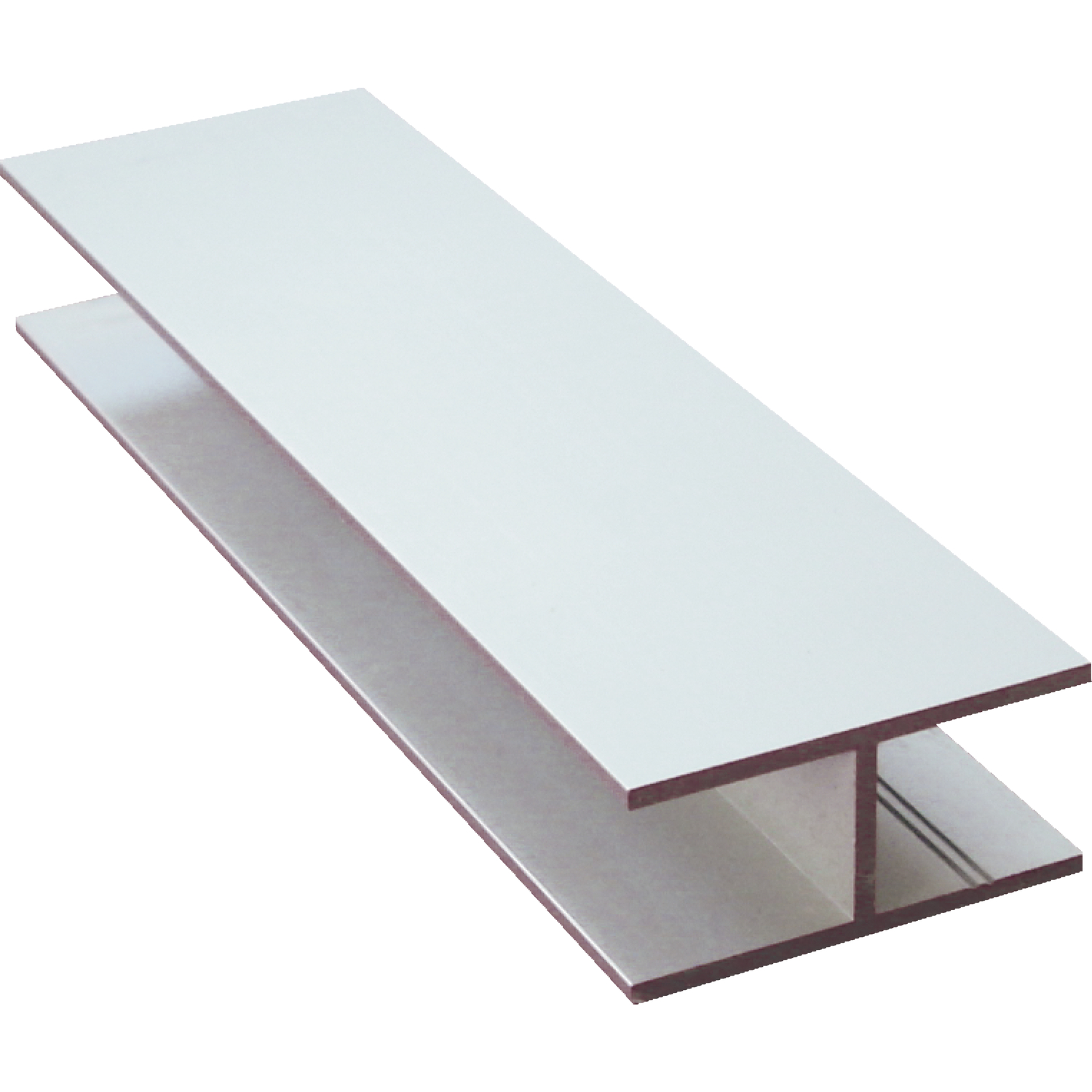 Aluminium H-Profil AlMgSi0,5 Eloxiert E6/EV1 42/23/2 mm (6 m)