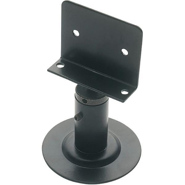 Kampmann Trennwandstütze Winkelauflage, Bodenabstand 60-80 mm, schwarz