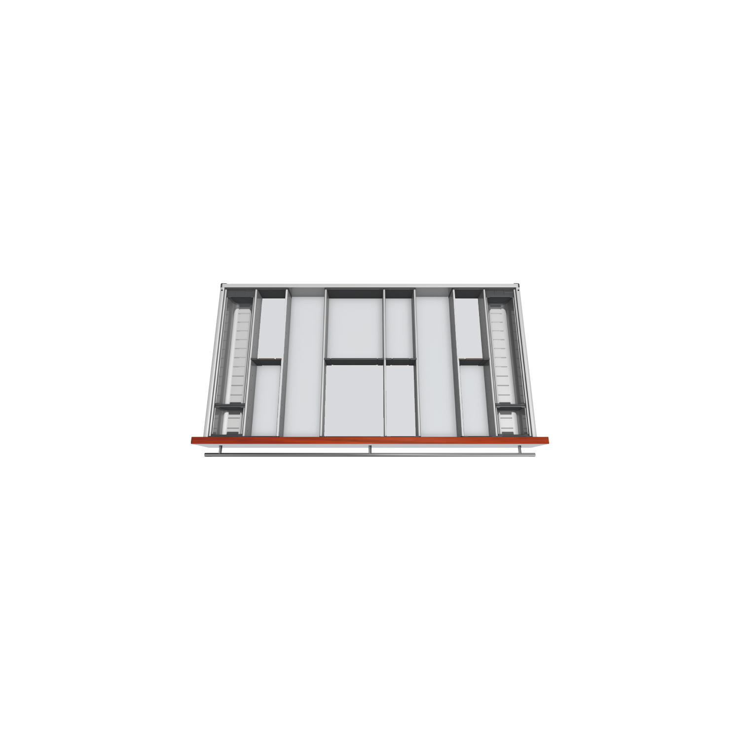 blum ORGA-LINE Facheinteilungs-Set KB 1000 - 1099/NL 550 mm Edelstahl/Kunststoff
