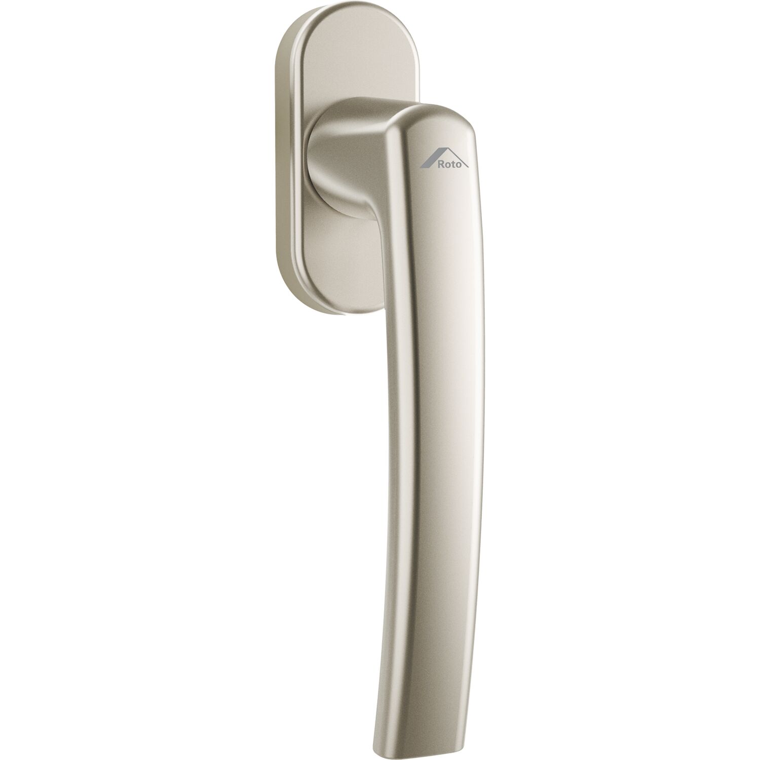 Roto Fenstergriff ROTOLINE Vierkant 7x35mm Aluminium champagne eloxiert