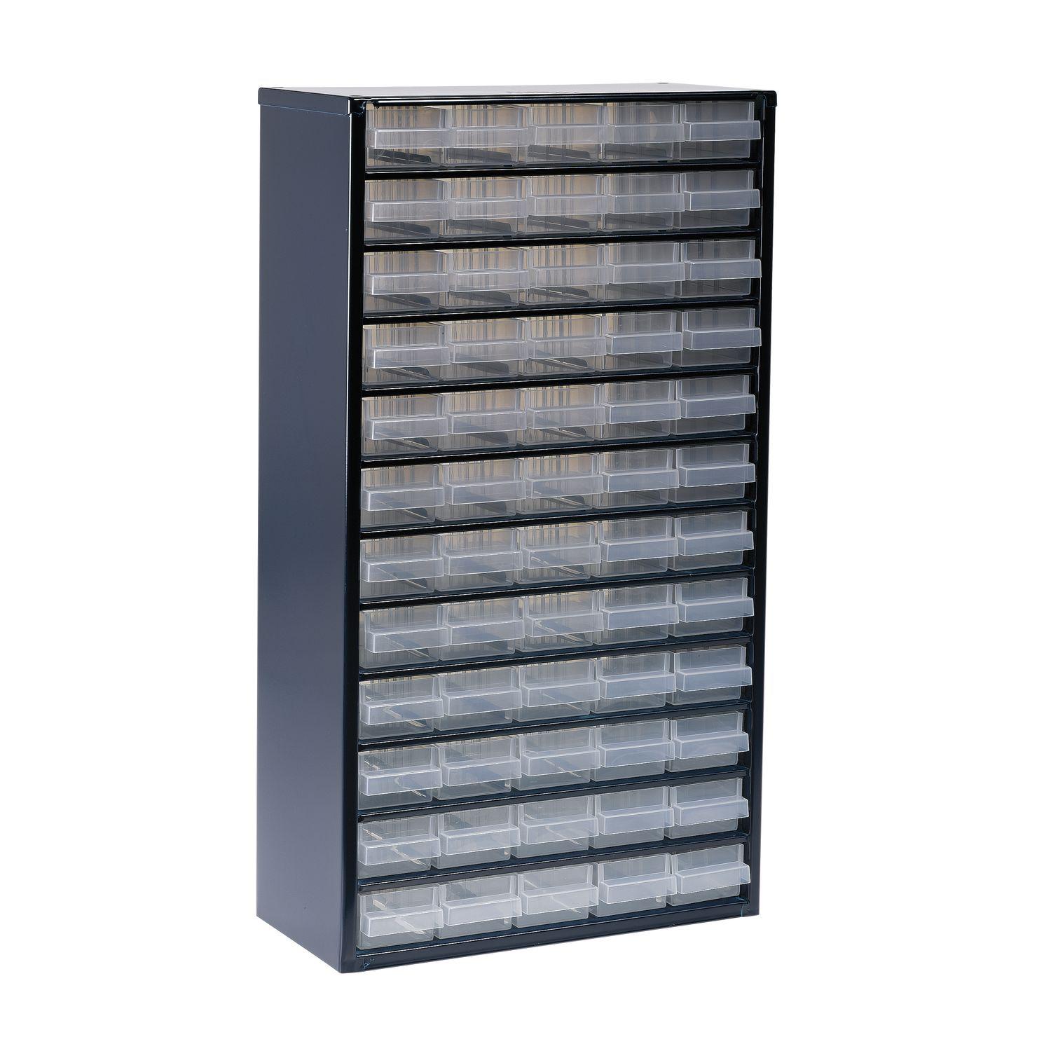 raaco Schubladenmagazin 1260-00 mit 60 Schubladen 552 x 306 x 150 mm