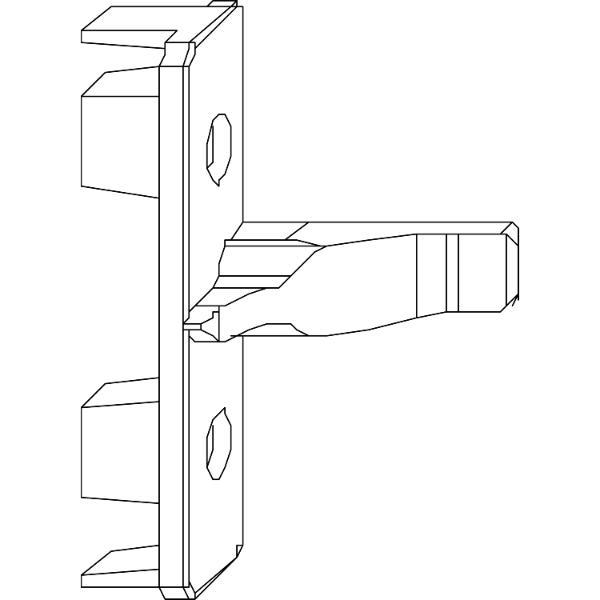 Maco #94089 MACO Anpressverschluss Flügelteil 9V/13V für Beschlagsnut (94089)