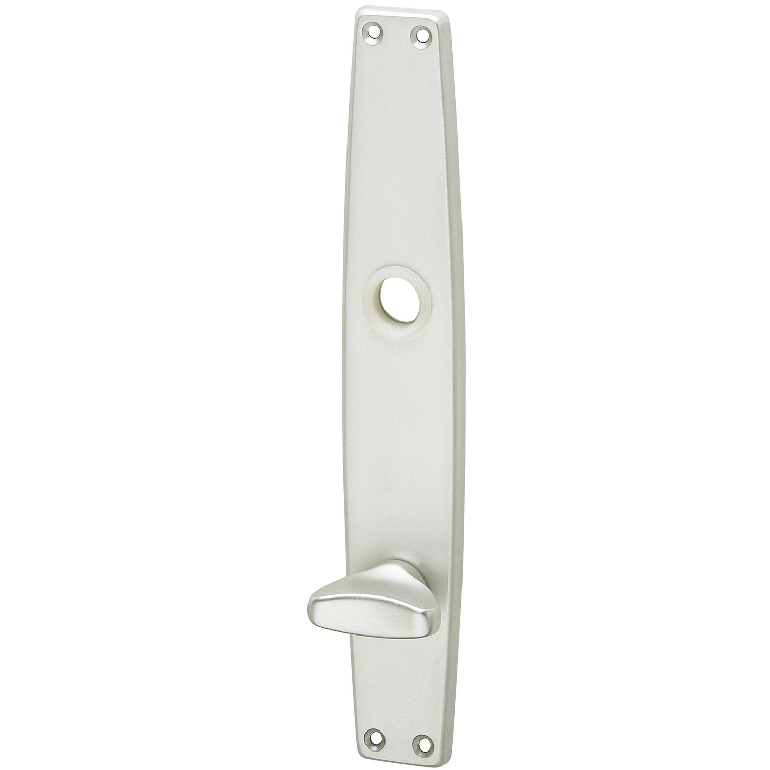 Grundmann Langschild WG 1000 FAVORIT, WC 90, m. Drehknopf, Alu poliert