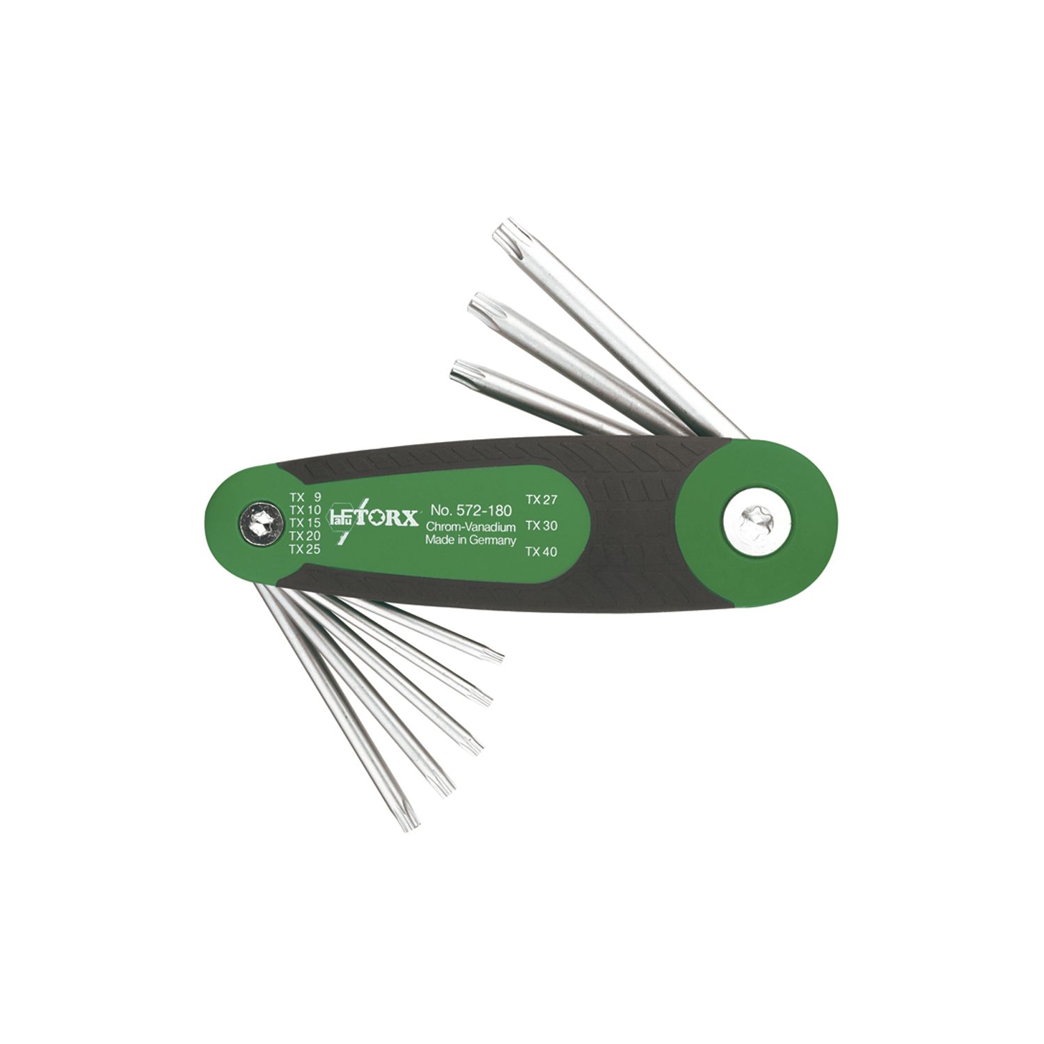 HaFu Torx® Stiftschlüssel-Satz im Klapphalter Serie 572 8-teilig