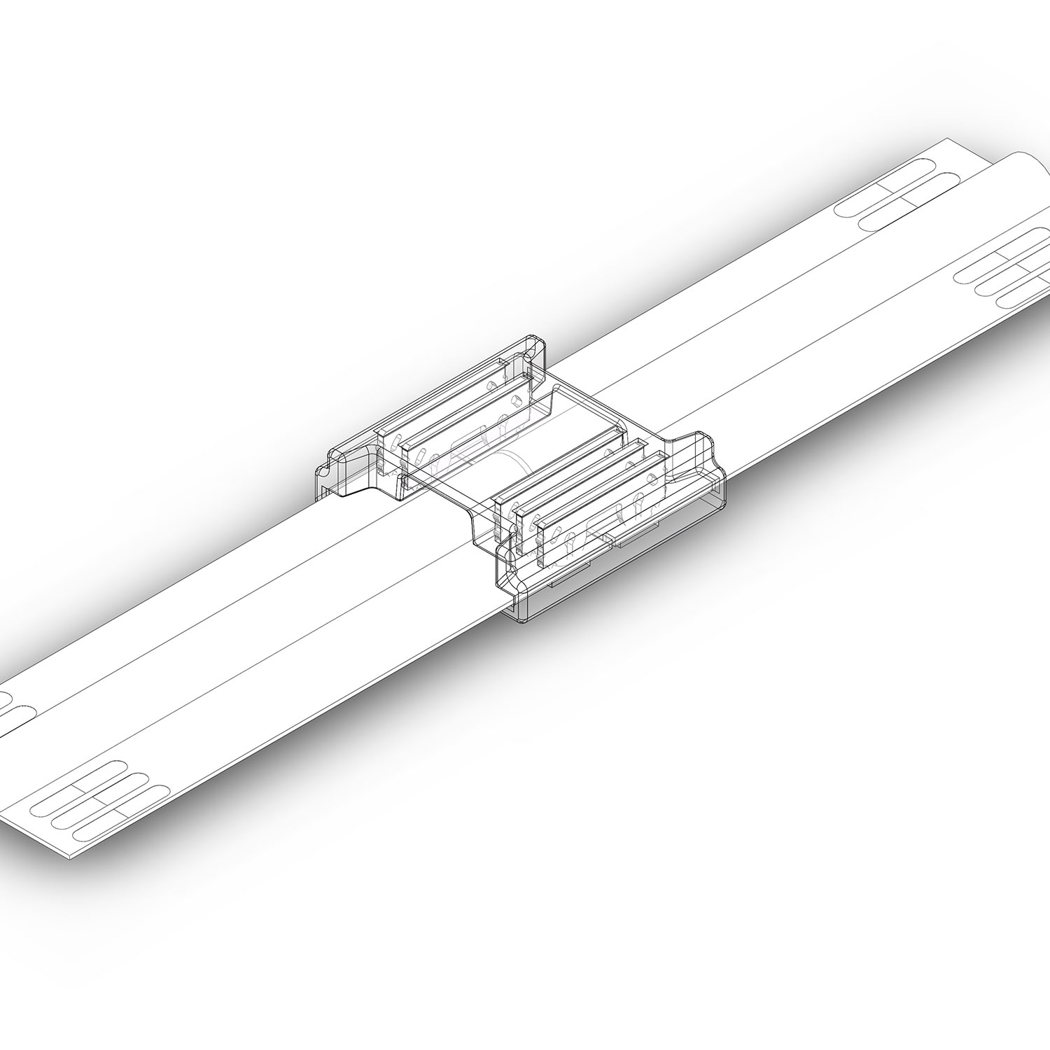 ISOLED Kontakt-Verbinder (max. 5A) K2-512 für 5-pol. IP20 Flexstripes mit Breite 12mm
