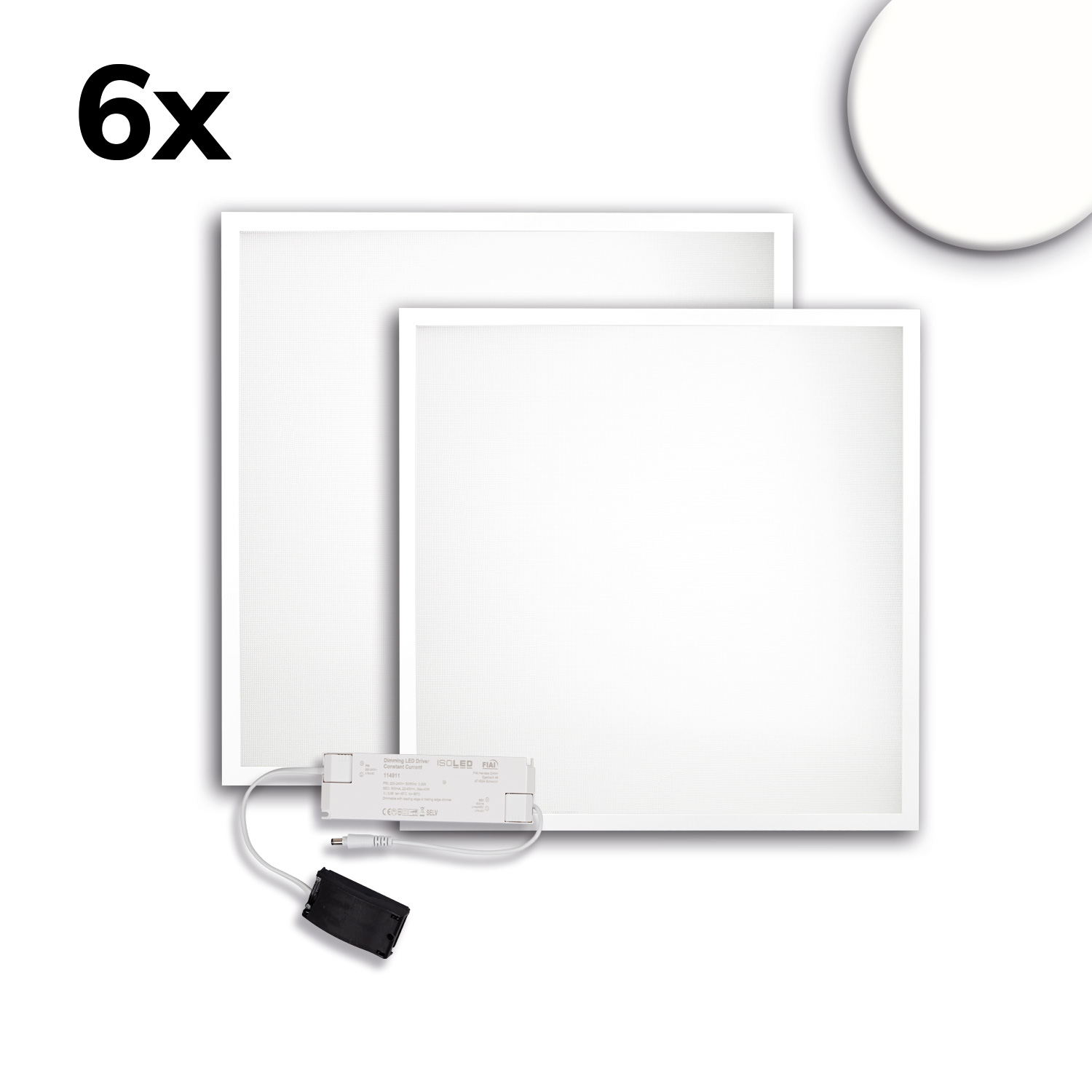 ISOLED LED Panel ECO Backlight Line 625 UGR