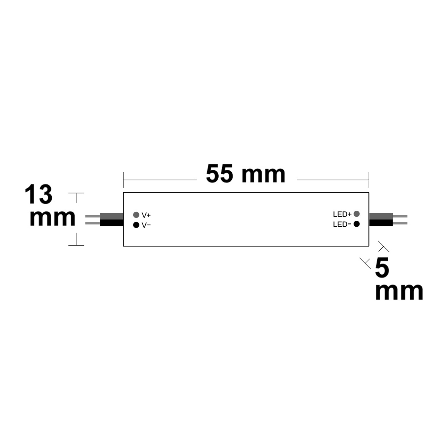 ISOLED LED Soft-On Multi-PWM-Dimmer 1 Kanal 12-24V DC 6A