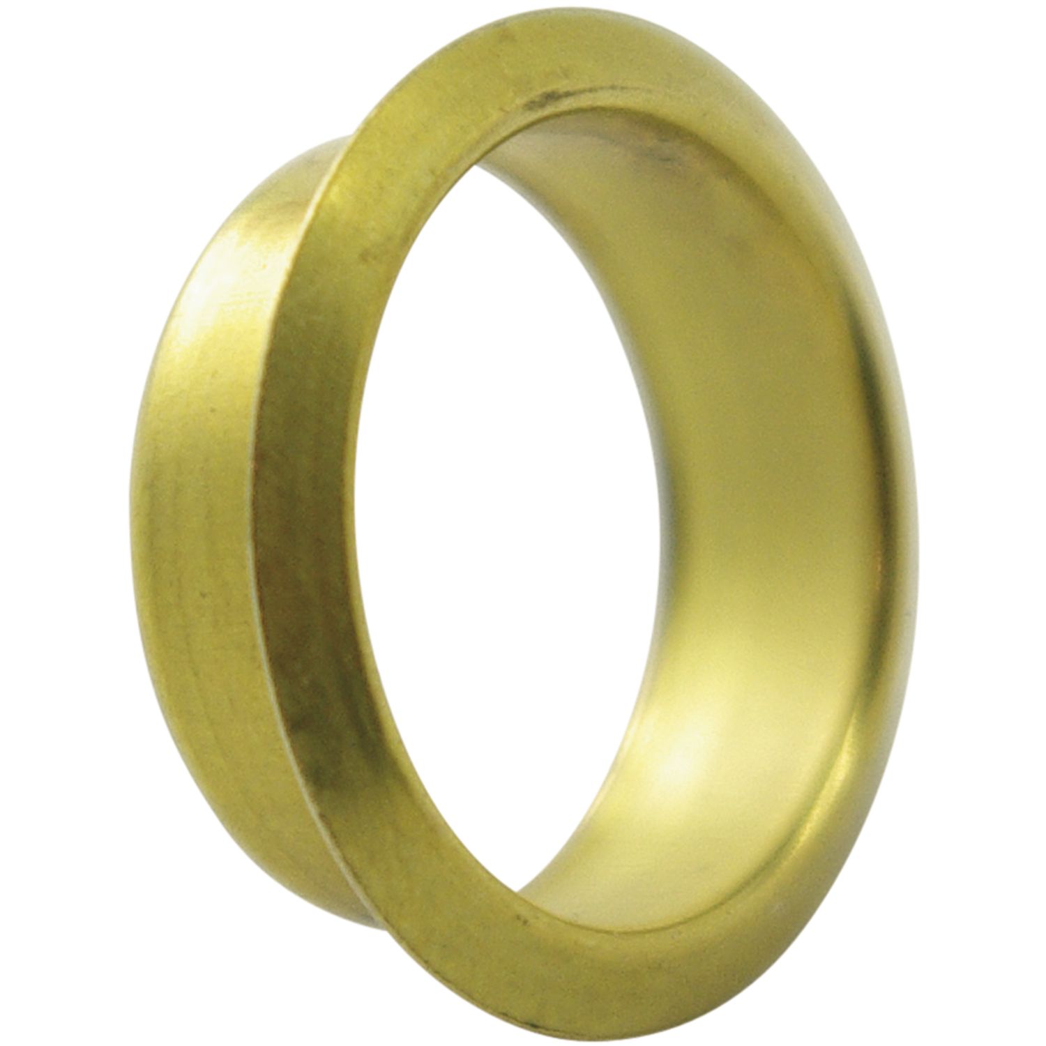 Hekna Zylinderrosette ø 19 mm, Messing poliert