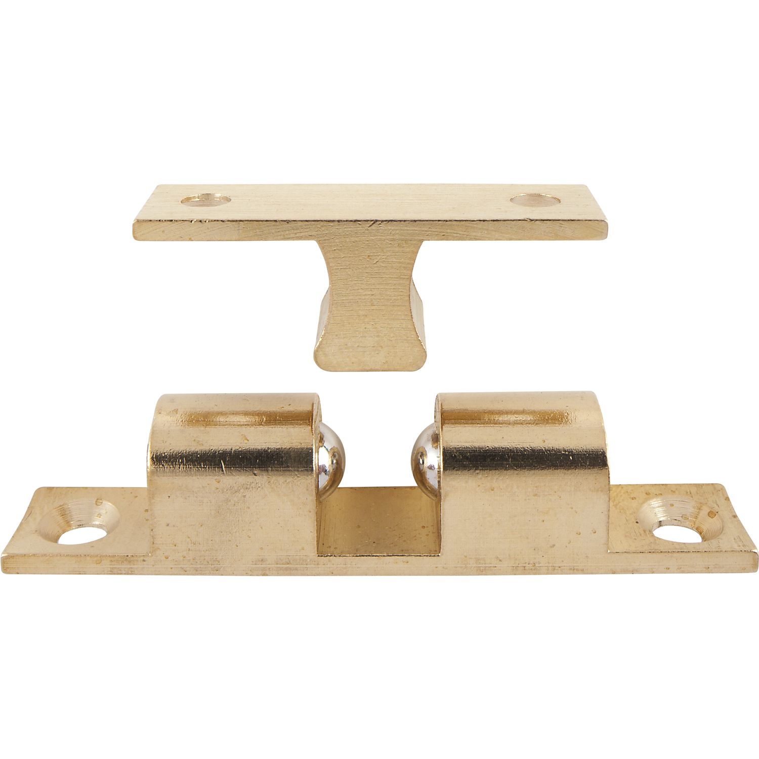 secOtec Doppelkugelschnapper 13x69mm Messing massiv