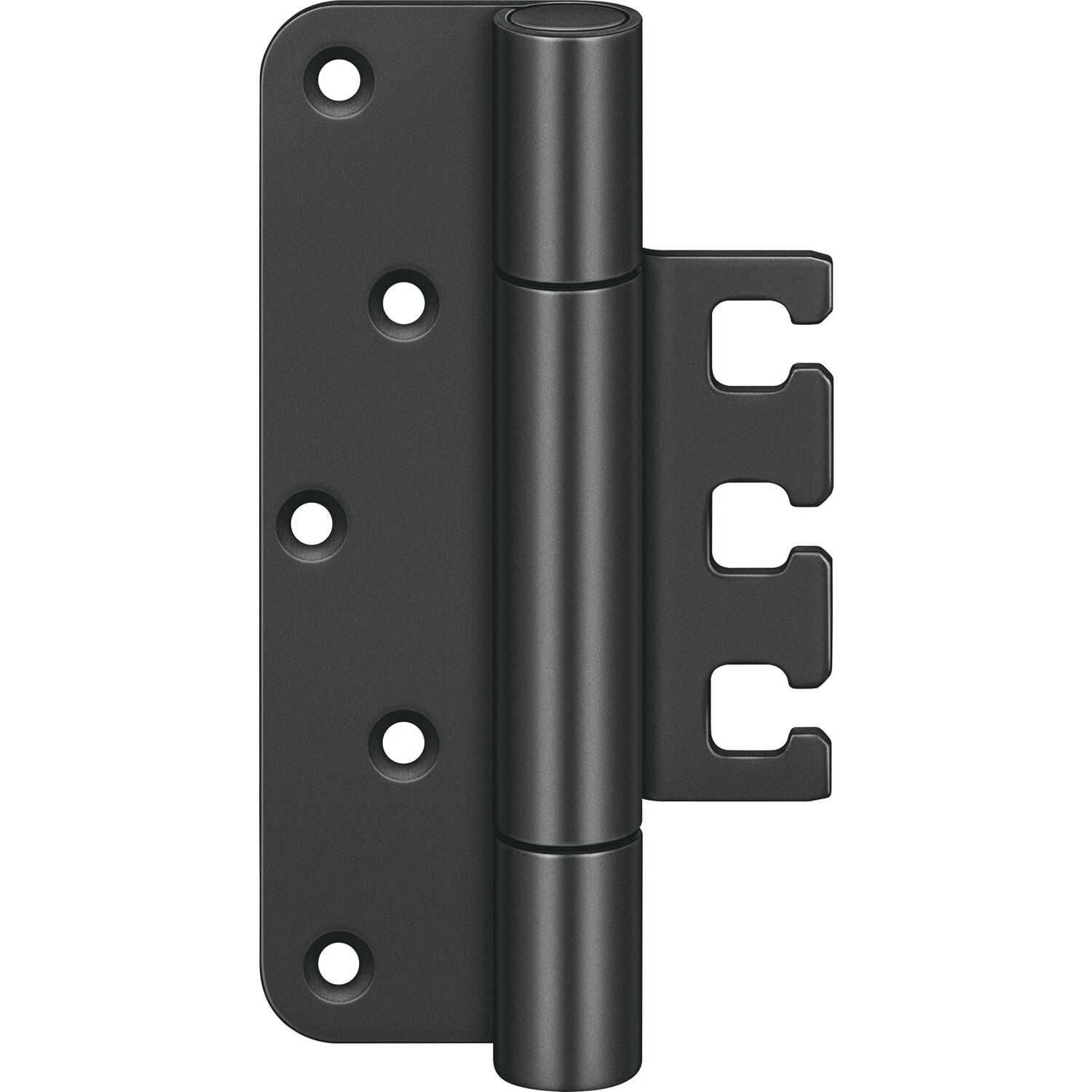 Simonswerk Objektband VX 7729, Bandhöhe 160mm,Stahl beschichtet schwarz RAL 9005