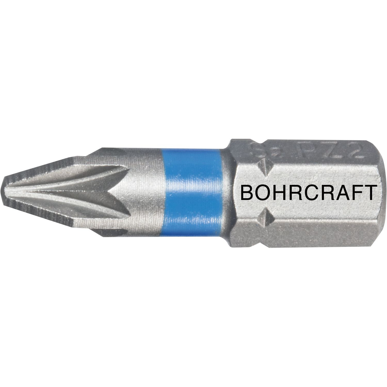 Bohrcraft Bit-Einsatz mit Farbring 1/4"sechskant PZ 1 Länge 25 mm (10Stk)