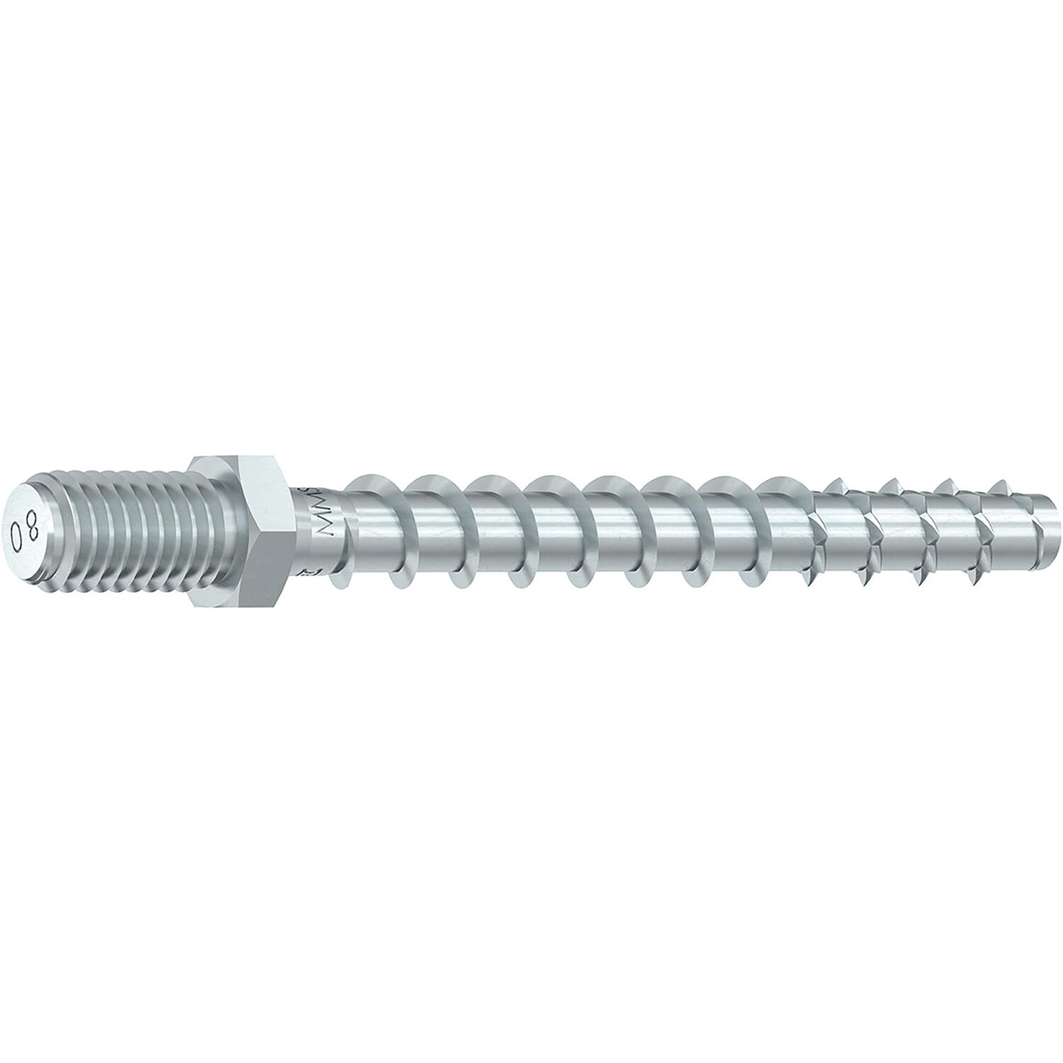 HECO-MM plus-ST Stockanker 7.5x 80 Stahl verzinkt-blau (50Stk)