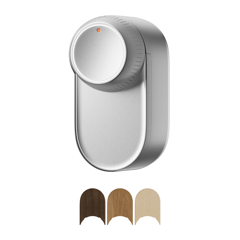 SwitchBot Lock Ultra smart door lock silber