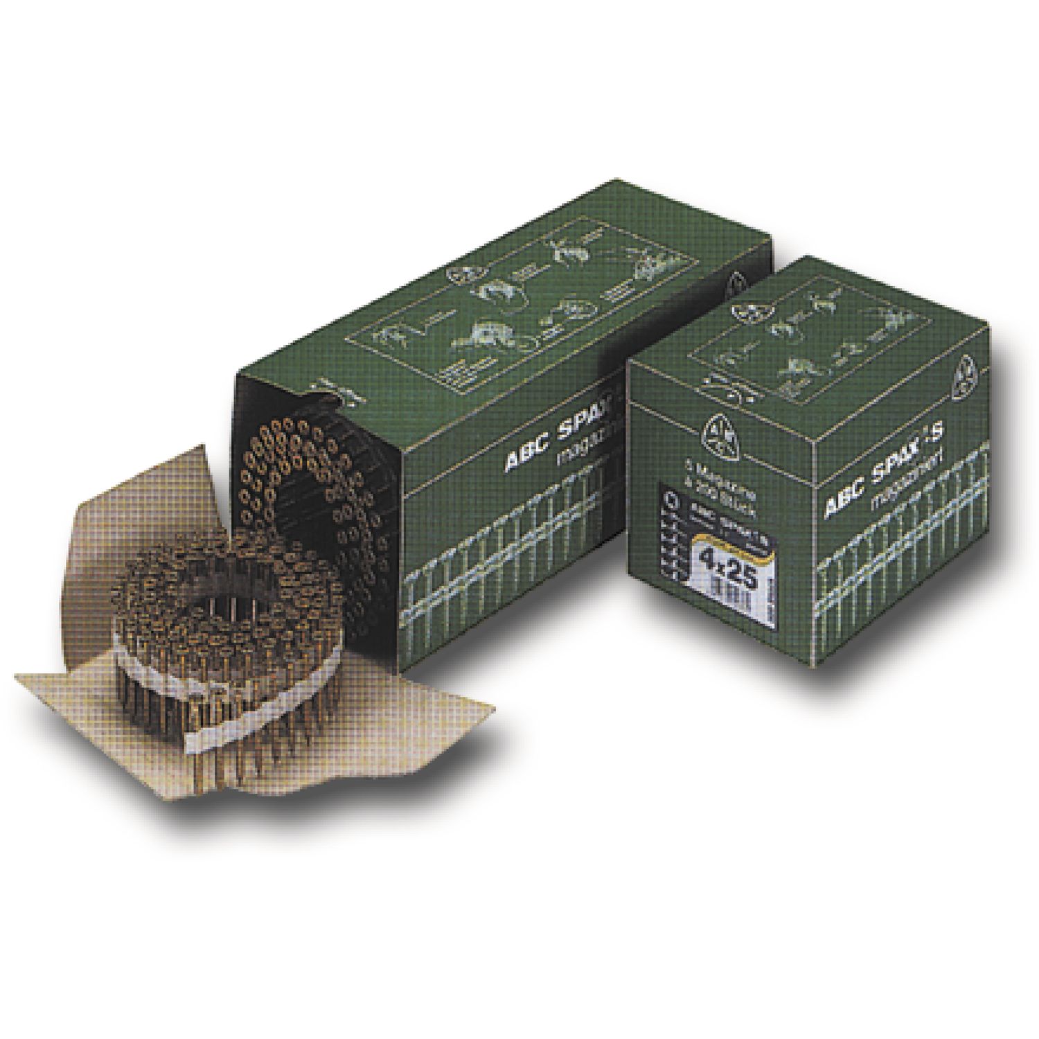 Spax Senkkopf 4.0x45 Teilgewinde Torx 20 Yellox gegurtet im Coil (800 Stück)