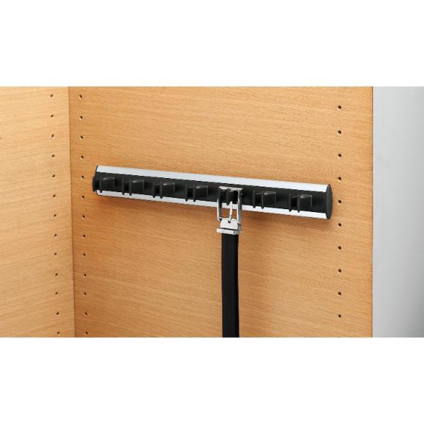 Servetto Gürtelhalter Modell P, Aluminium/Kunststoff schwarz