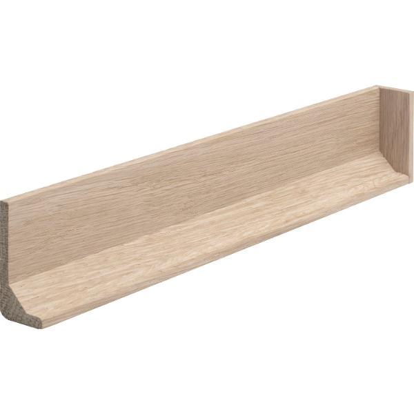 Endkappen Holz L-Profil, Eiche roh