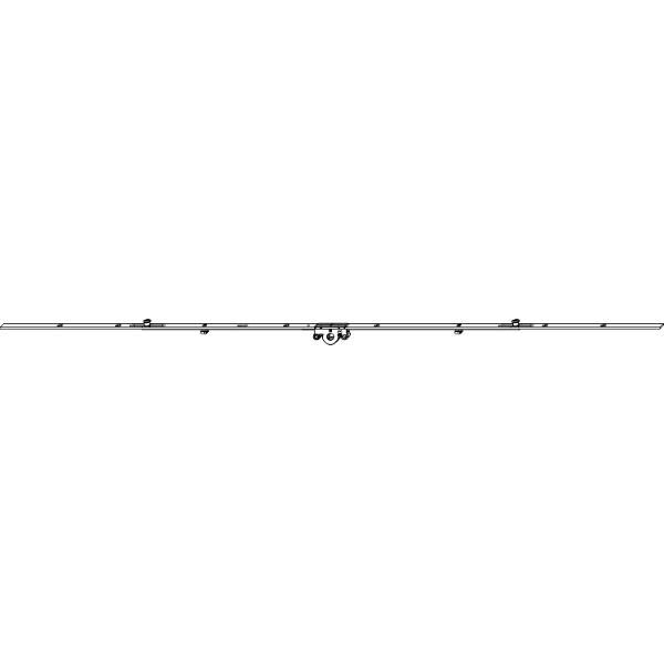 Maco #208330 MACO MM Kantenverschluss mittig 2iS, DM 15 mm, FFB 701-1000 mm (208330)