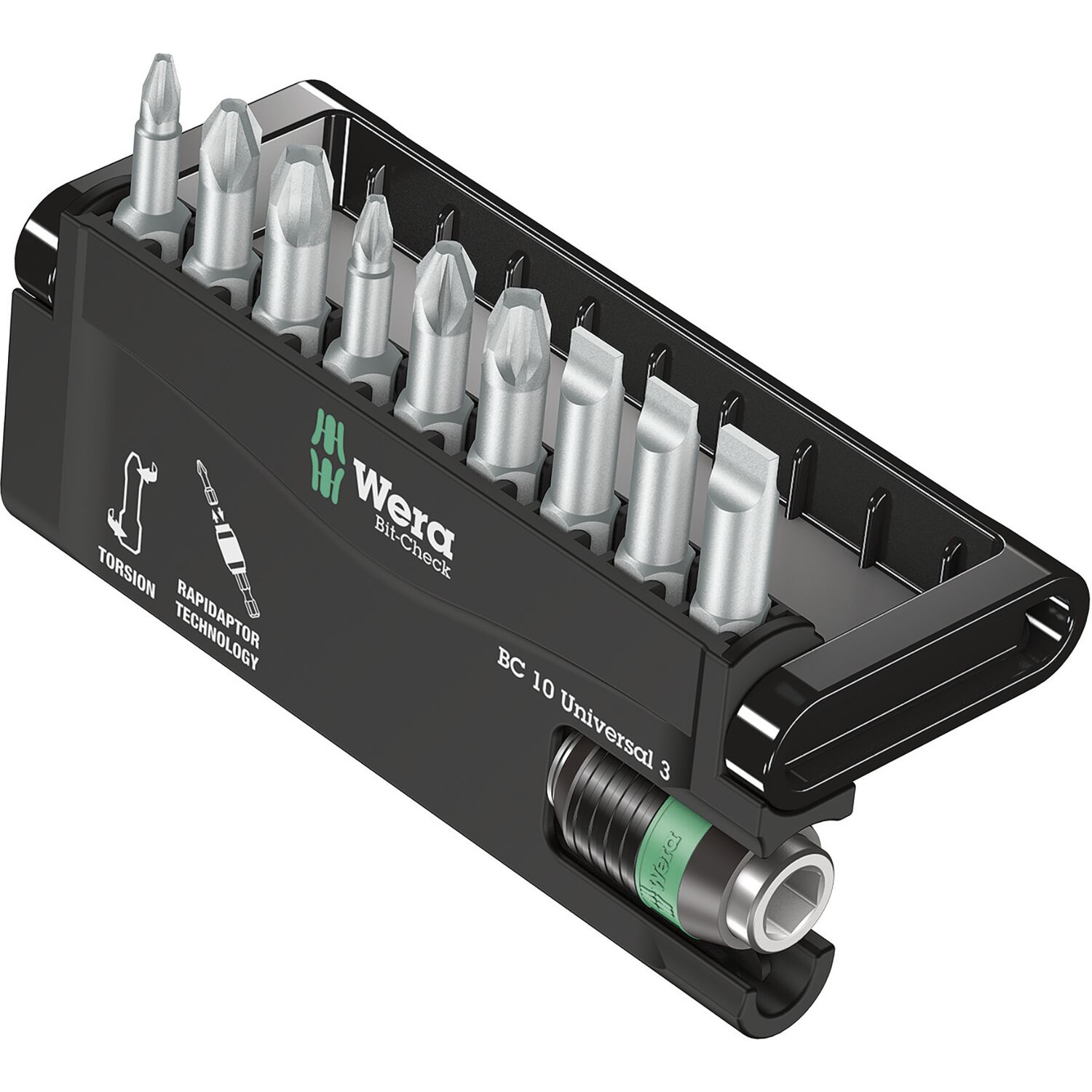 Wera Bit-Check 10 Universal 3 10-teilig
