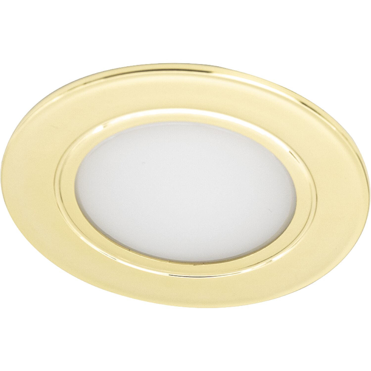 SIRO LED Einbauleuchte SL-Mono Spot 4000 K neutralweiß, vermessingt glänzend