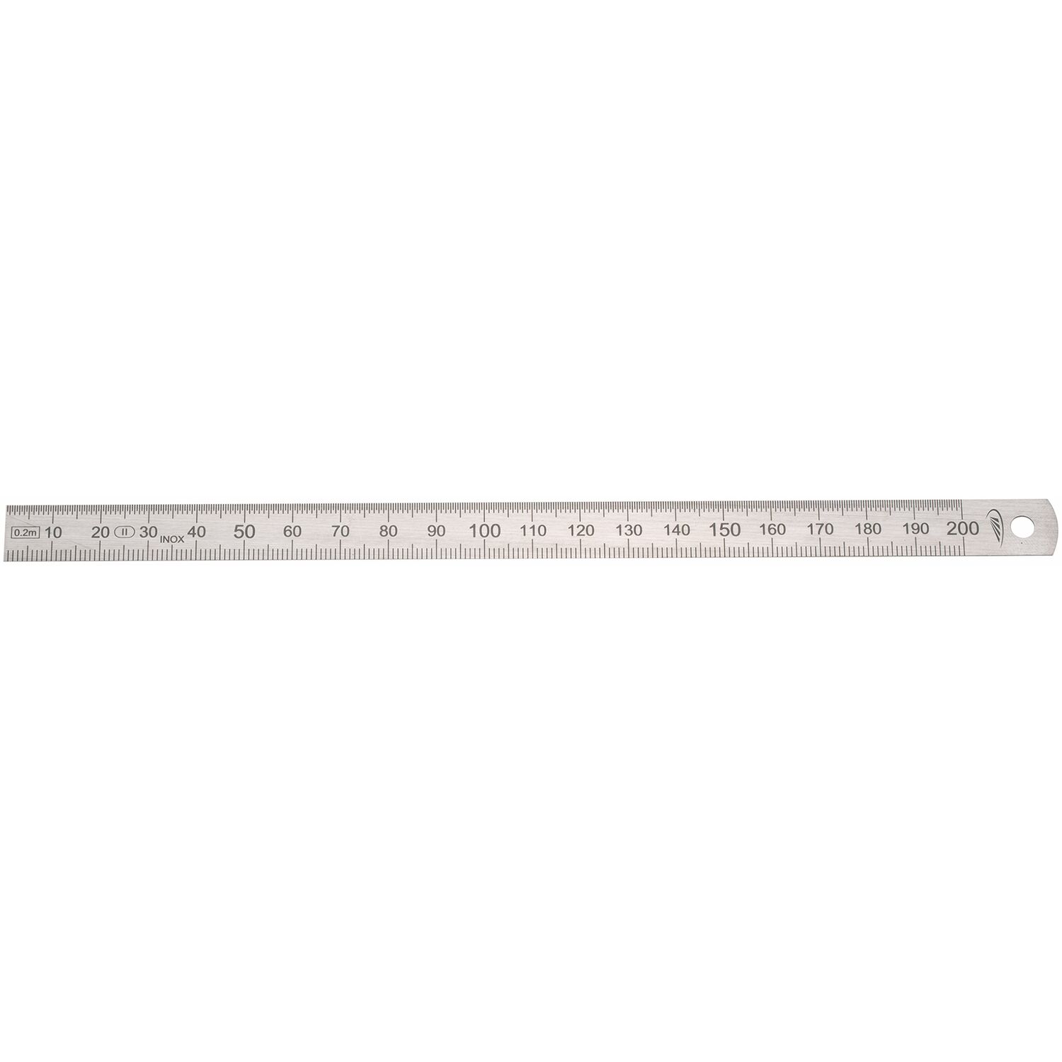 HELIOS-PREISSER Stahlmaßstab biegsam 300x15x0.5 mm EG-Prüfzeichen Genauigkeit II