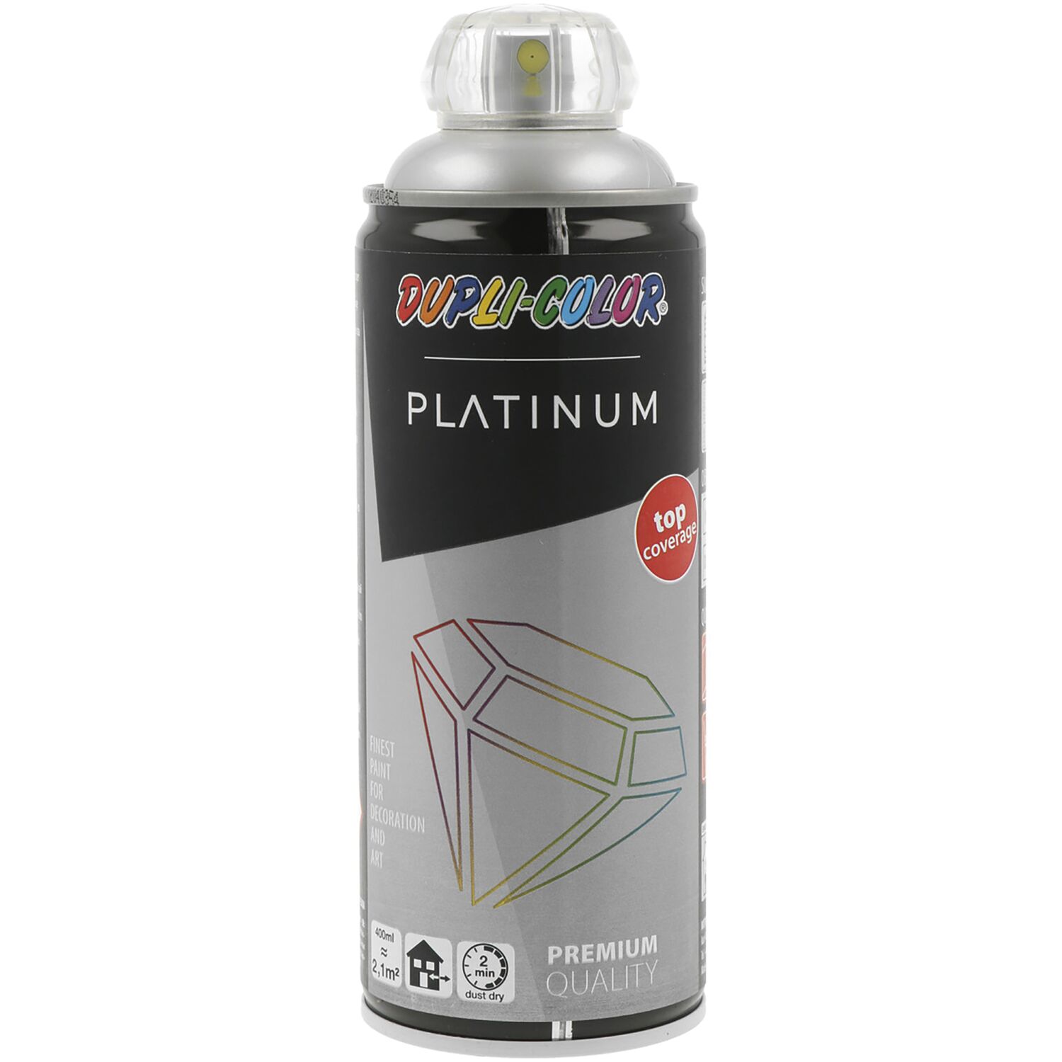Dupli-Color Lackspray Platinum weißaluminium seidenmatt 400ml (400 ml)