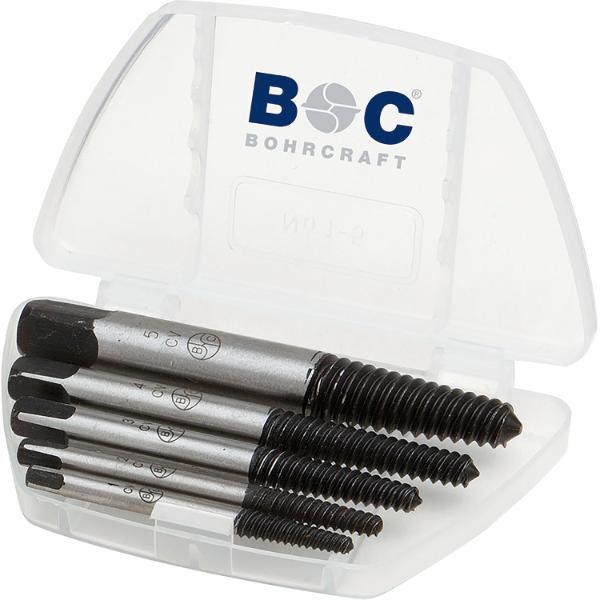 Bohrcraft Schraubenausdreher-Satz Code 9700 Gr.1 -8 in Kassette 8-teilig