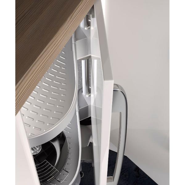 ninka mondo Eckschrank-Drehbeschlag Winkelfalttür 90 Grad Korpusbreite 800mm