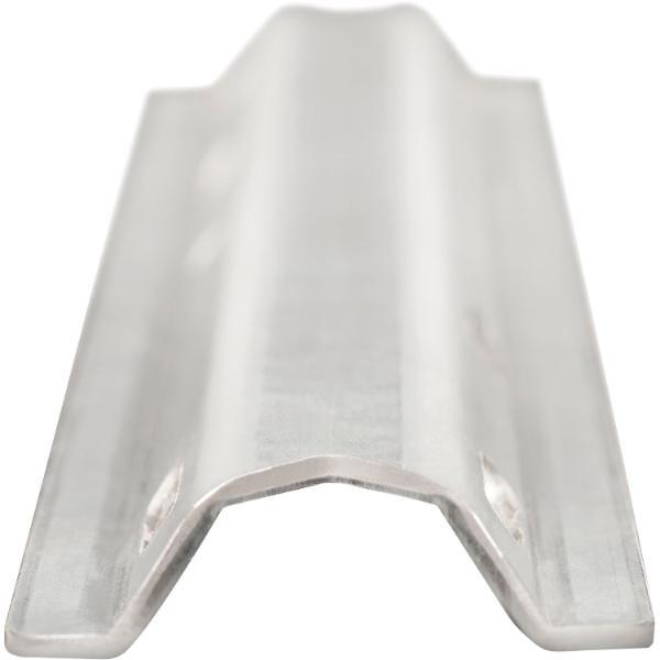 V-Leiste Länge 1000mm, Breite 60mm, Nuttiefe 16mm, Stahl verzinkt