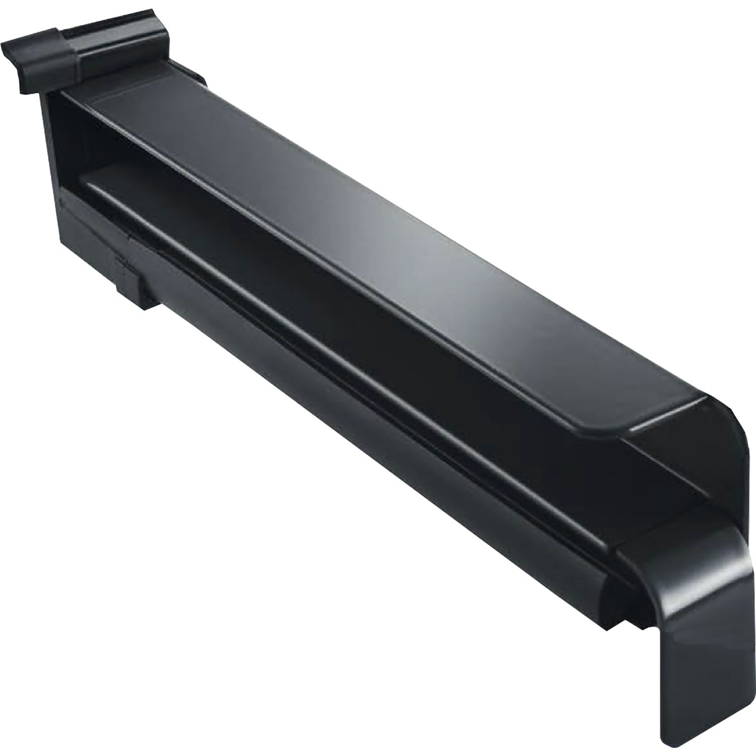 solido Seitenabschluss BF2506 mit Dichtteil für Putz Alu anthrazit lackiert 320 mm