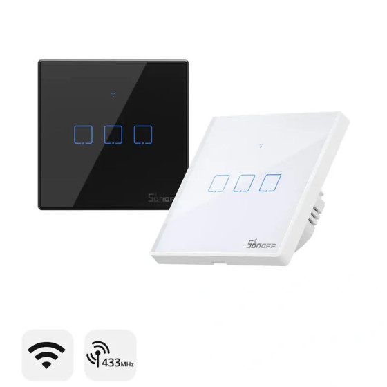 Sonoff WLAN-Wandschalter der SONOFF TX-Serie WiFi+RF433 T1 1fach