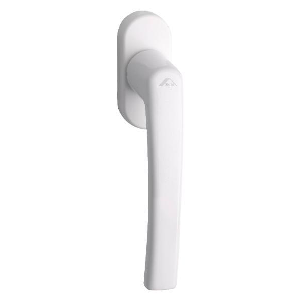 Roto Fenstergriff ROTOLINE Vierkant 7x30mm Aluminium weiß