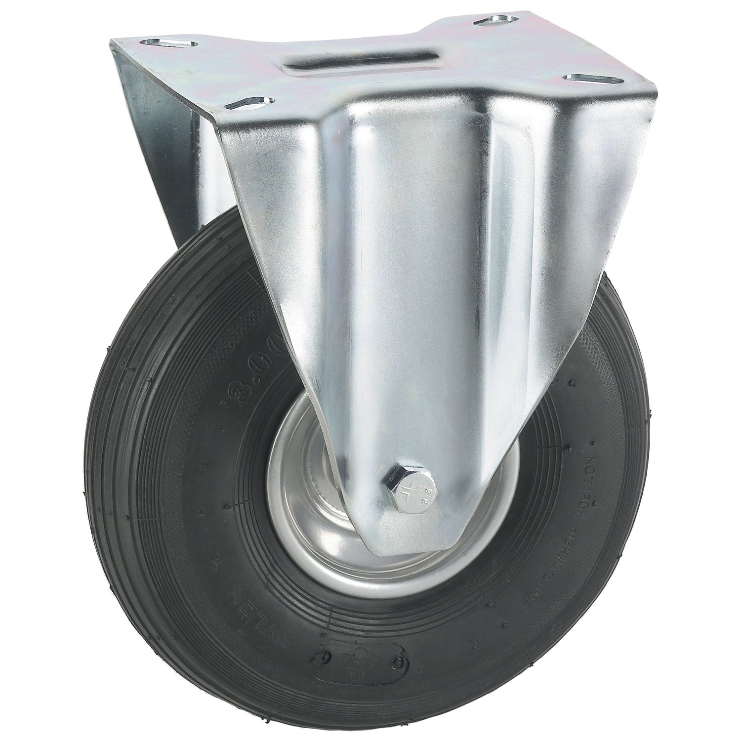 Dörner + Helmer Bockrolle Luftreifen 200 mm 75 kg