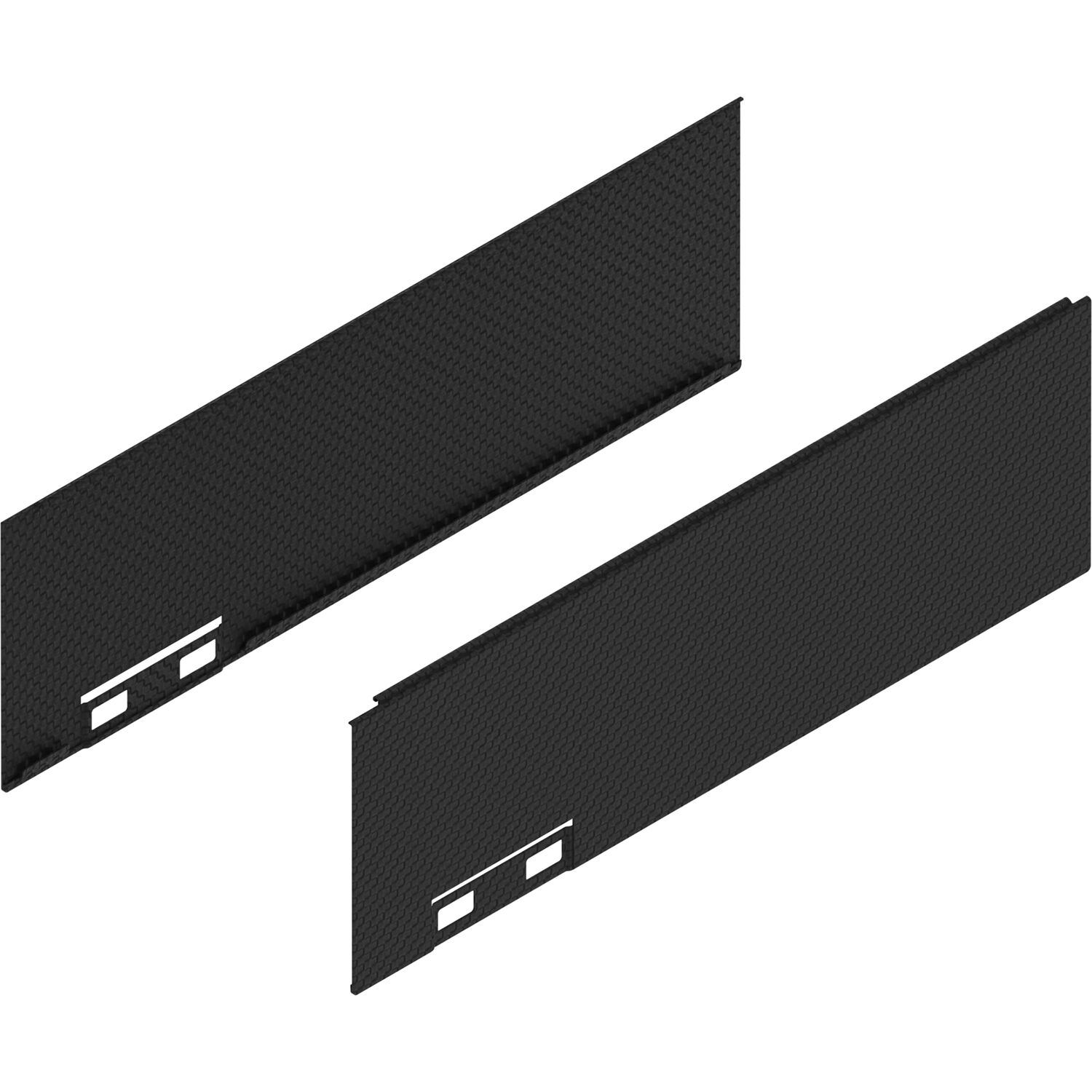 blum LEGRABOX special edition Dekorelement Höhe M, NL 270 mm, Carbon look