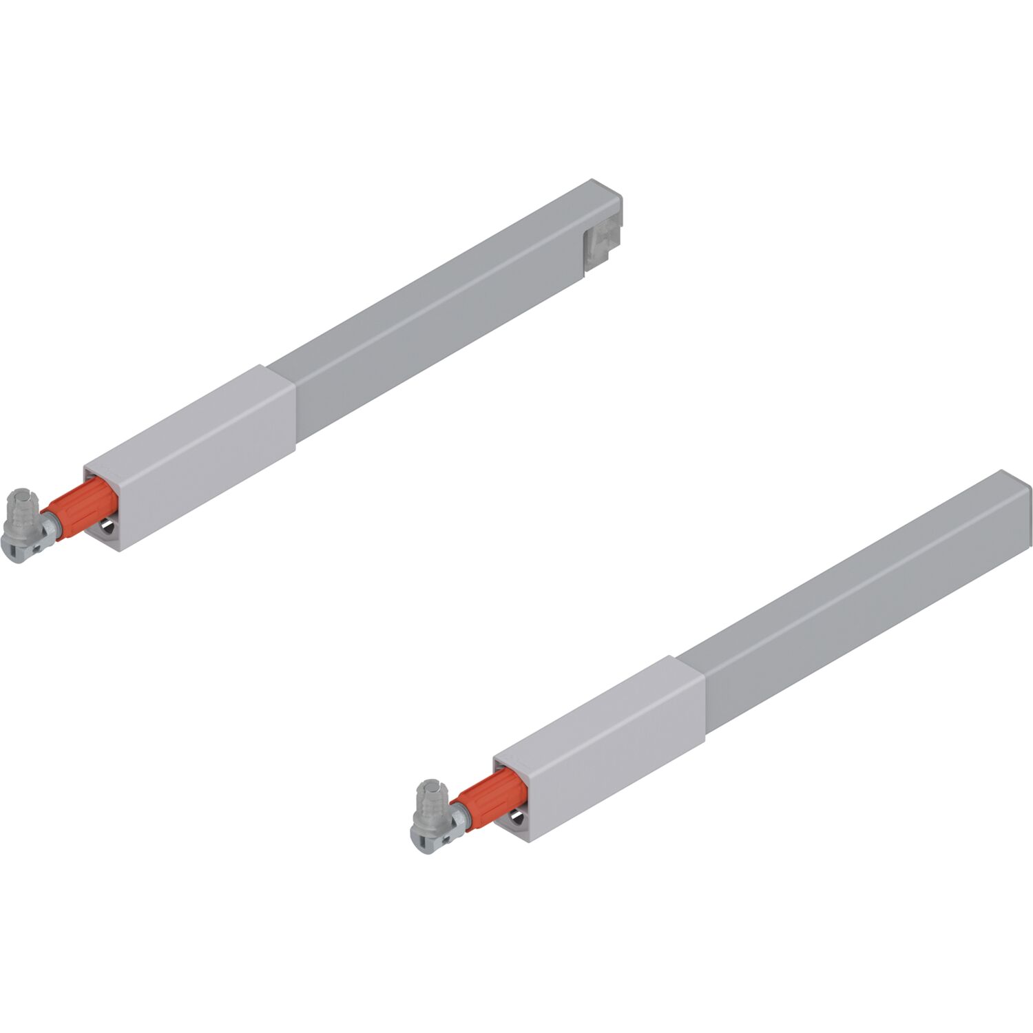 blum TANDEMBOX antaro Längsreling Set, NL 270, grau RAL 9006