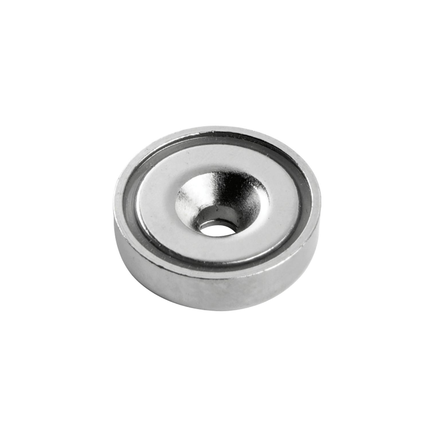 Supermagnete Topfmagnet mit Bohrung Ø 20 mm