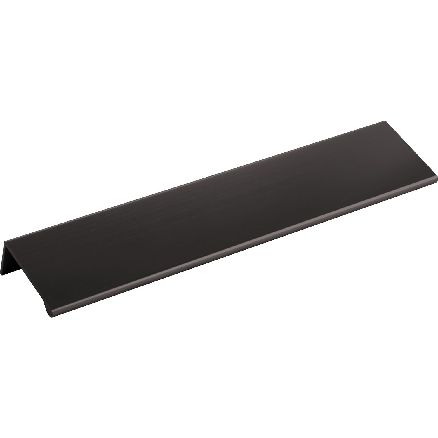 Griffleiste Piojo 3000 mm zum Aufkleben, Aluminium schwarz matt