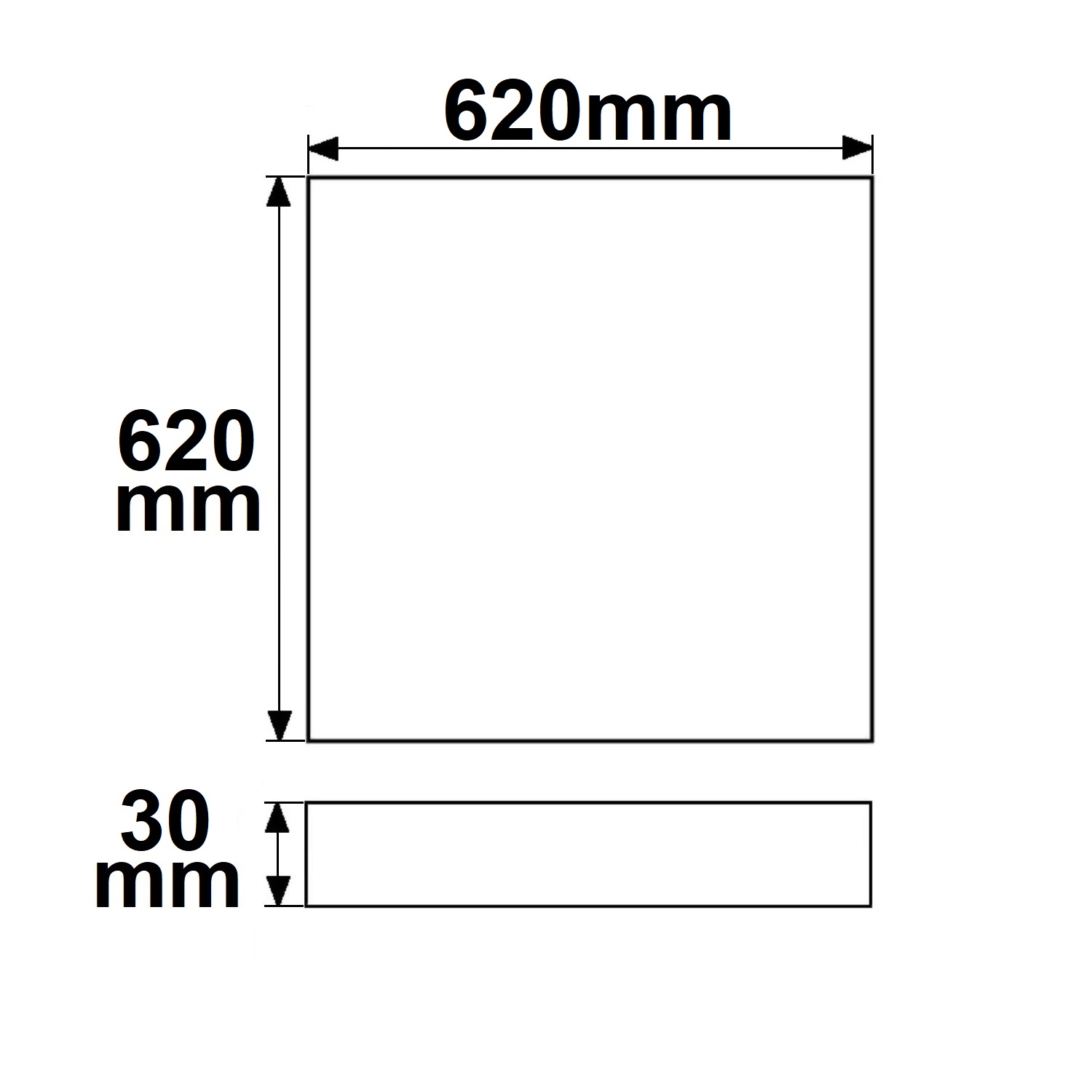 ISOLED LED Panel ECO Backlight Line 625 UGR