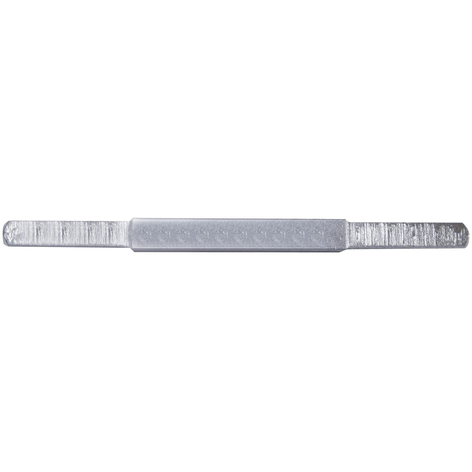 Kerbstift abgesetzt von 10 auf 8 mm, 150 mm, Stahl verzinkt